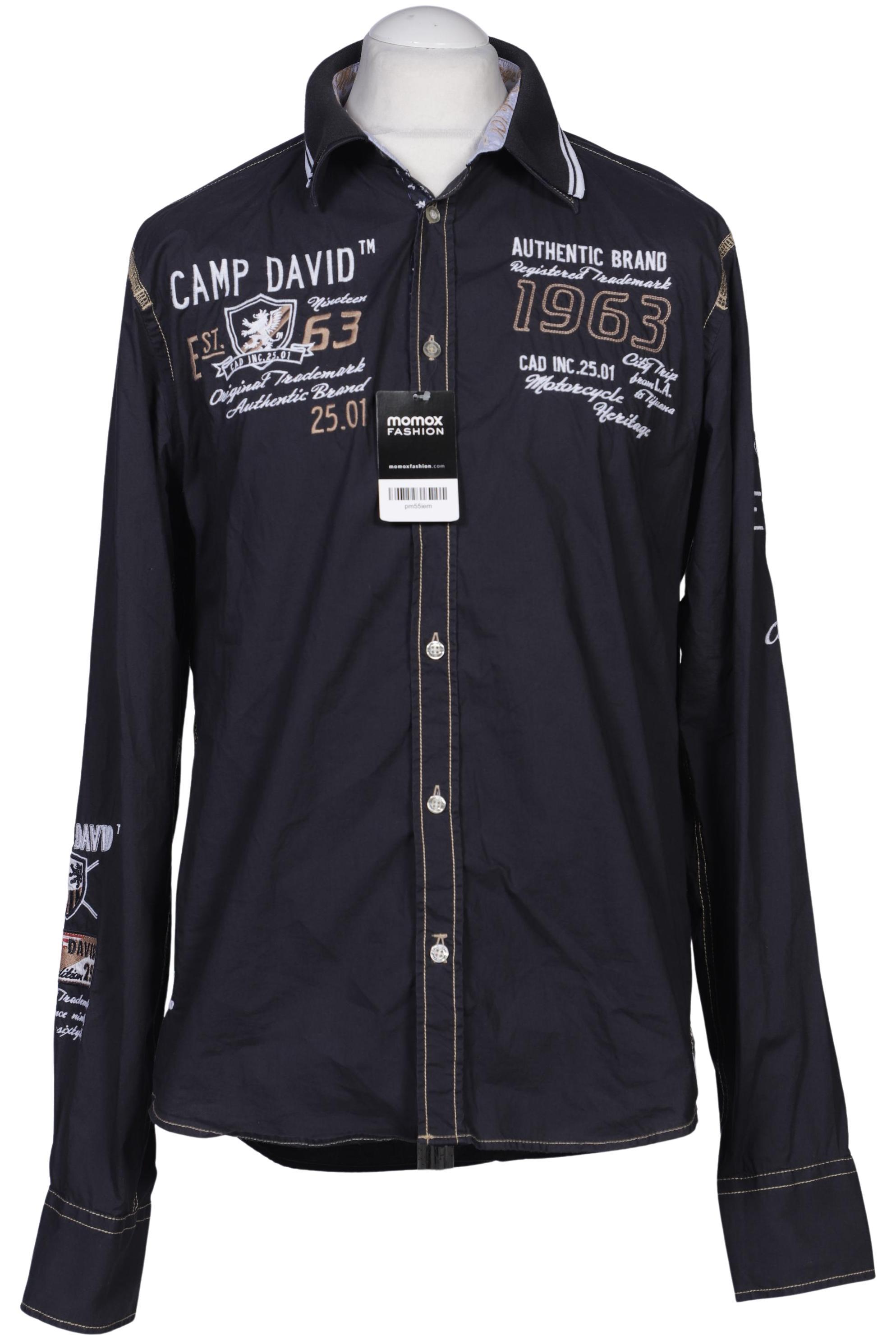 

Camp David Herren Hemd, grau, Gr. 52