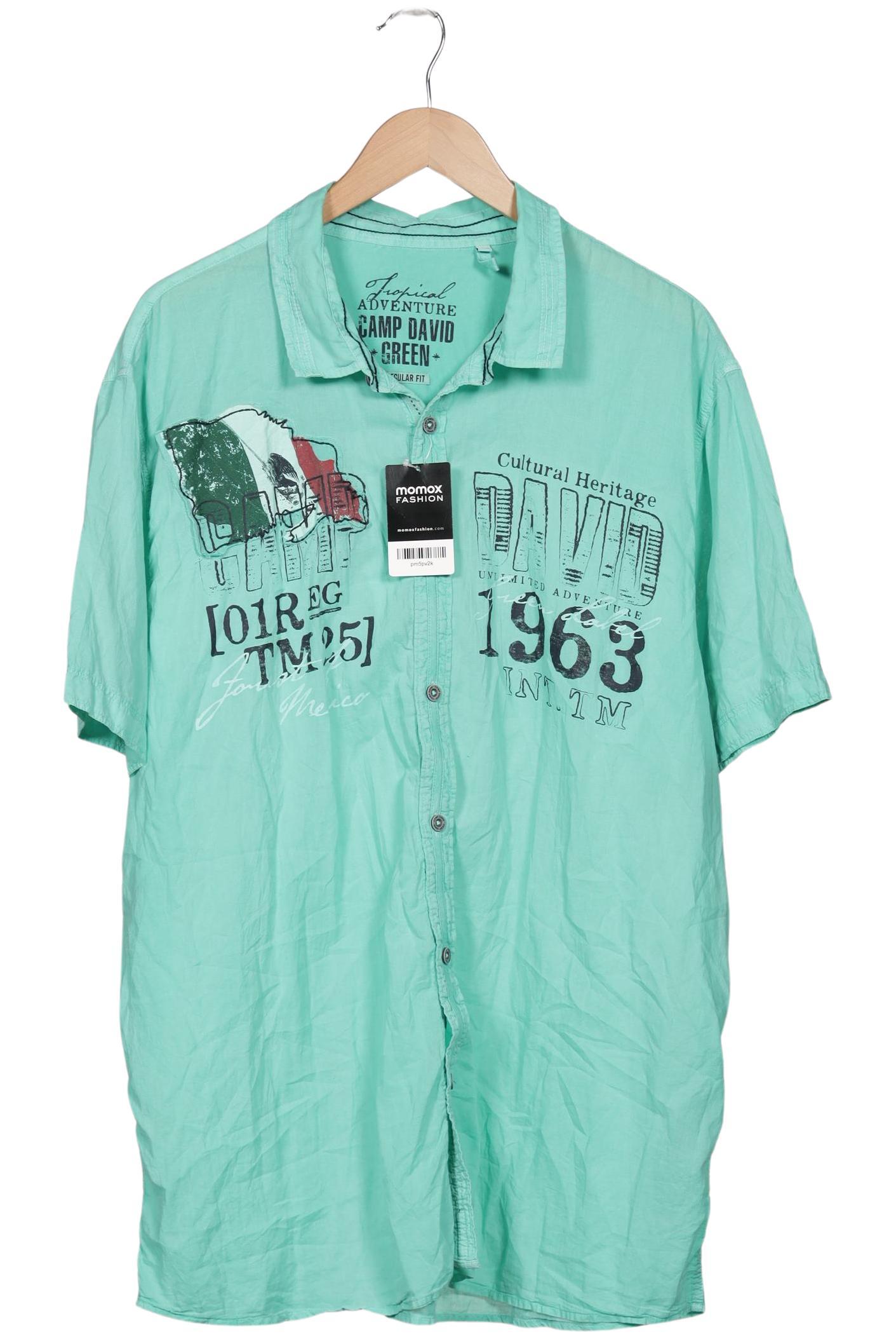 

Camp David Herren Hemd, hellgrün, Gr. 58