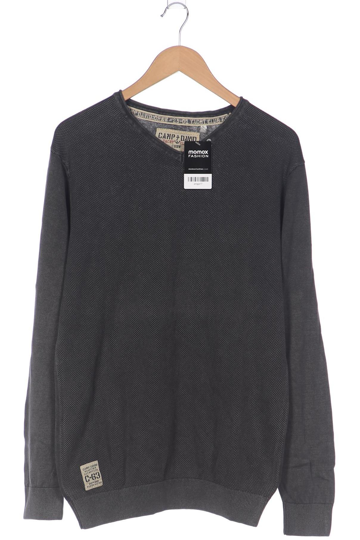 

Camp David Herren Pullover, grau, Gr. 52
