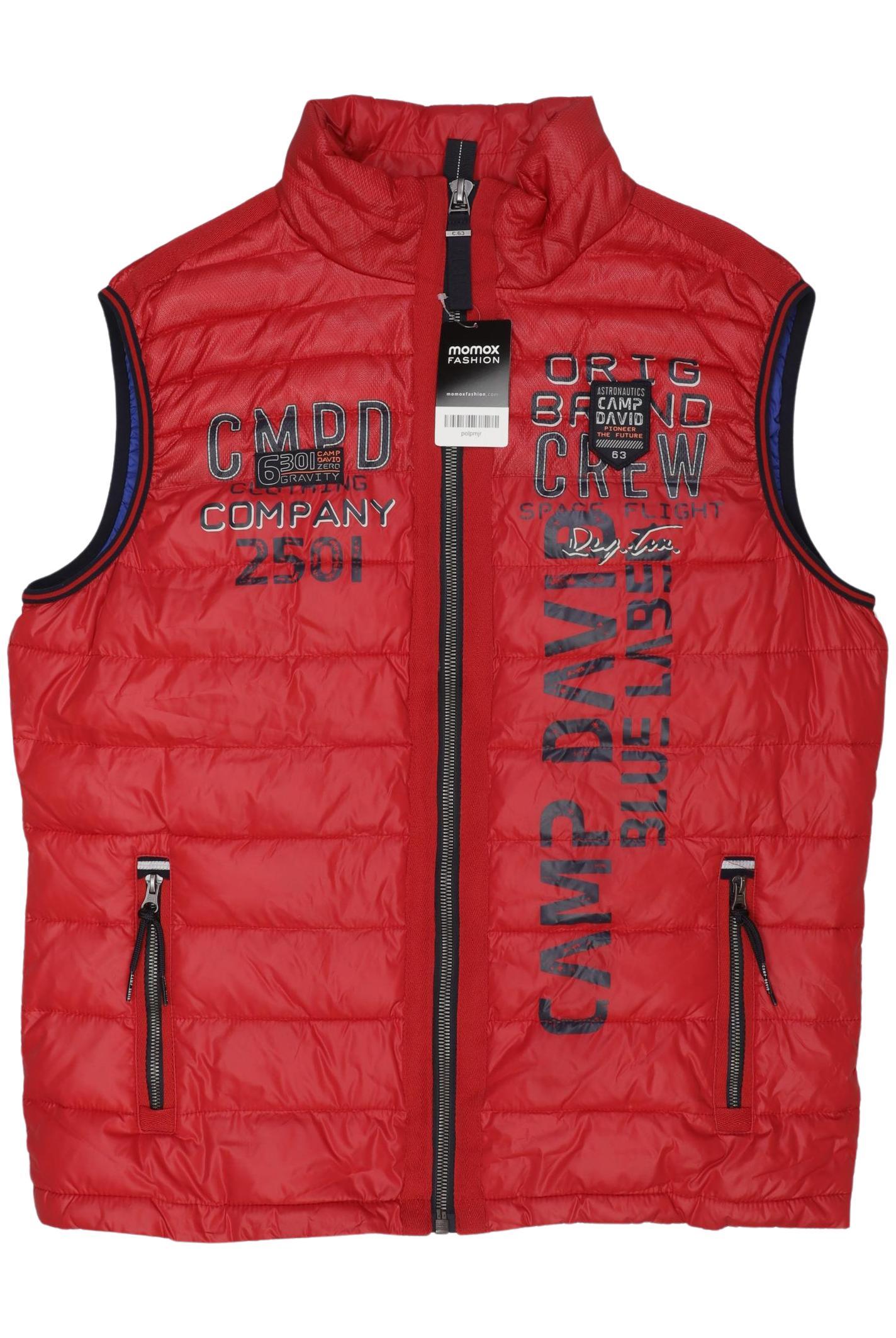 

Camp David Herren Weste, rot, Gr. 52