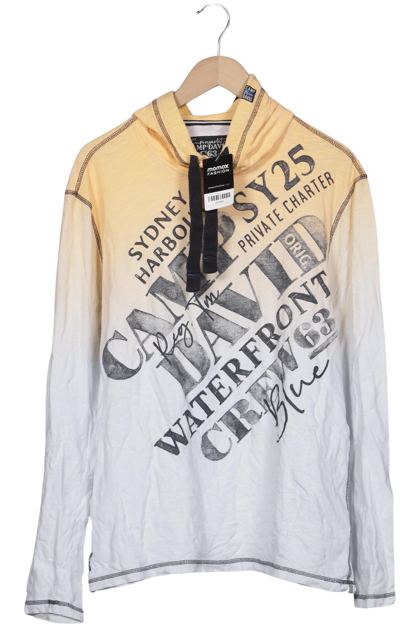 

Camp David Herren Langarmshirt, weiß, Gr. 54