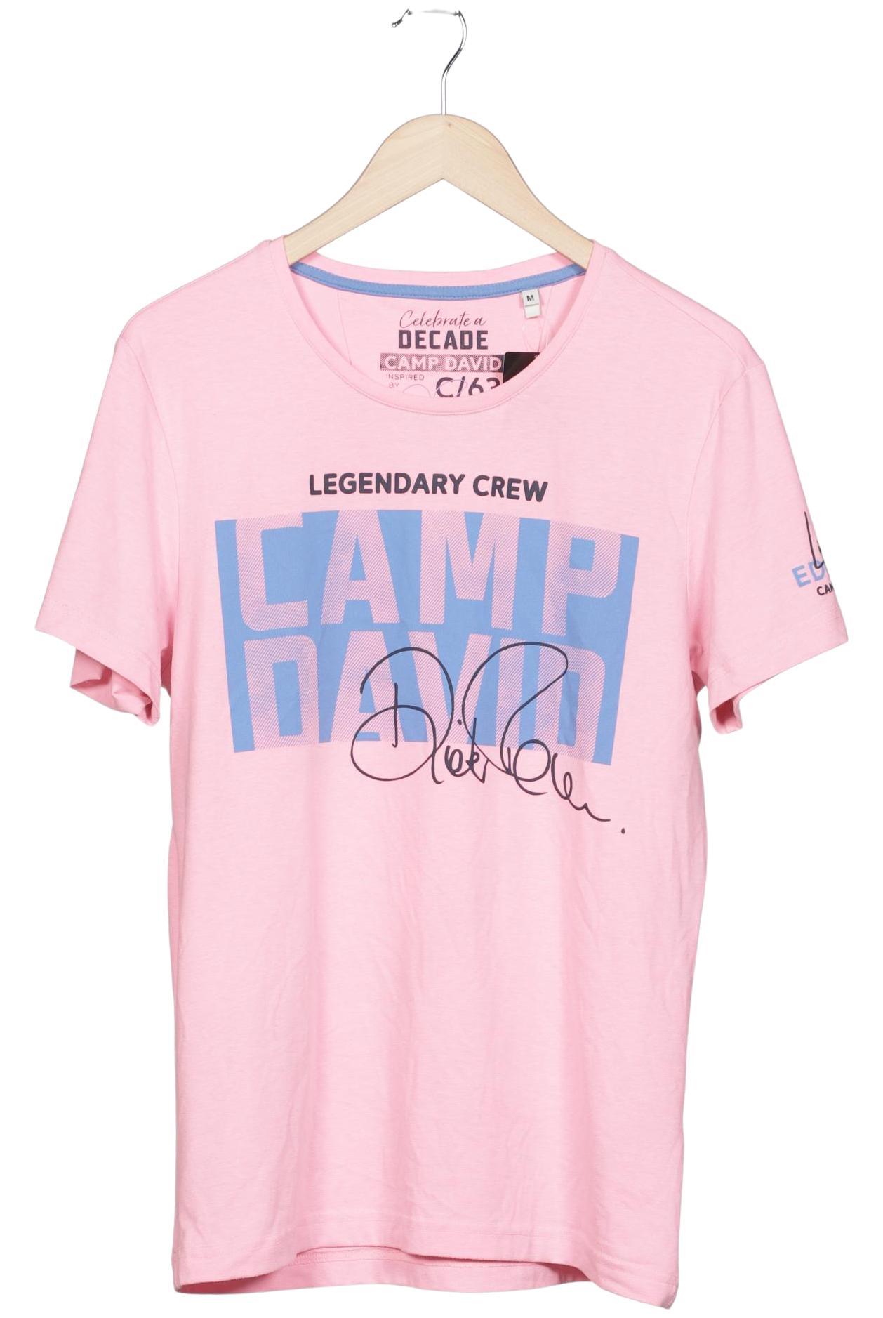 

Camp David Herren T-Shirt, pink, Gr. 48