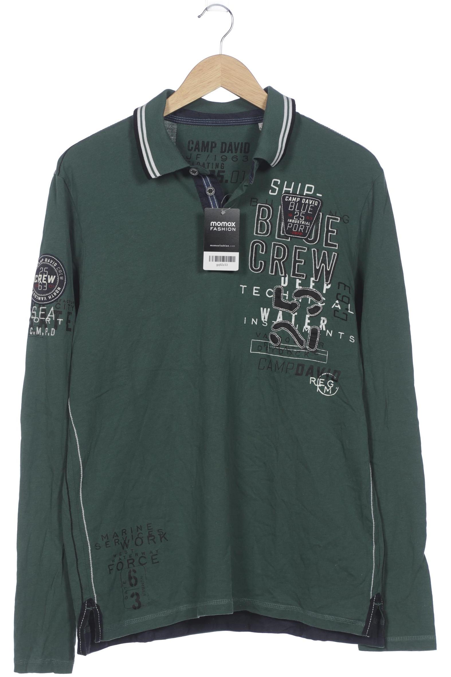 

Camp David Herren Poloshirt, grün, Gr. 52