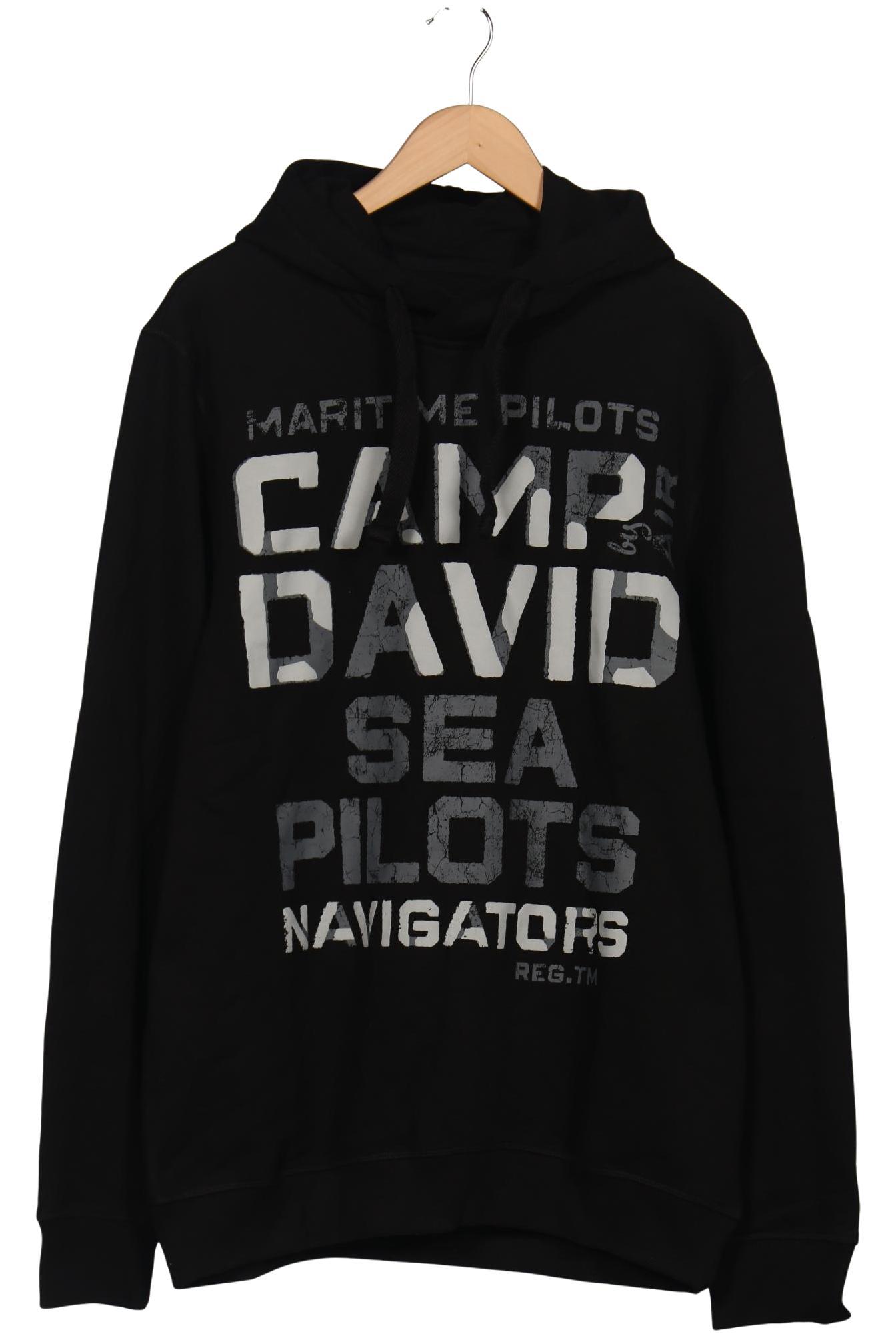 

Camp David Herren Kapuzenpullover, schwarz, Gr. 56