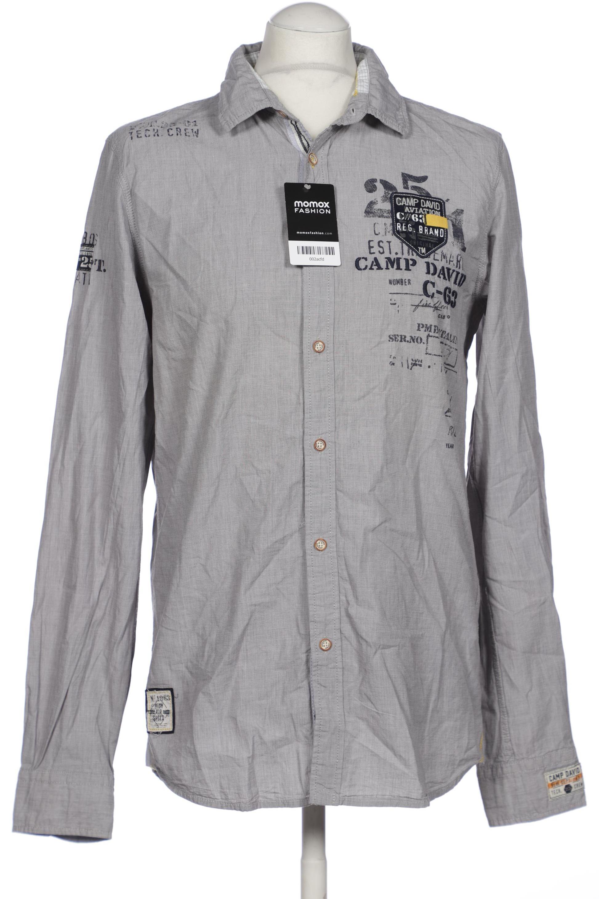 

Camp David Herren Hemd, grau, Gr. 46