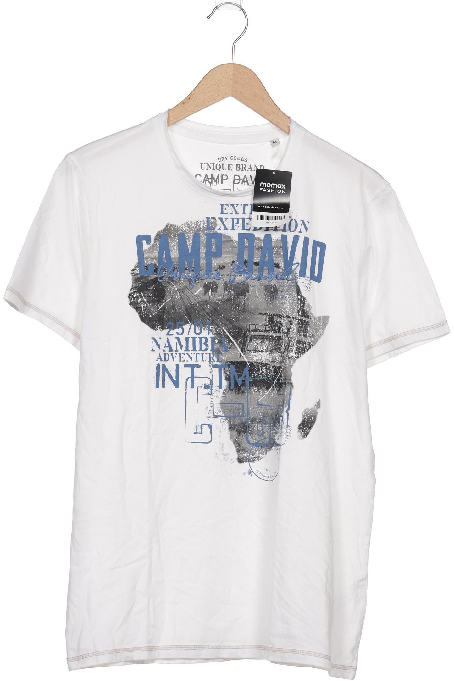 

Camp David Herren T-Shirt, weiß, Gr. 48