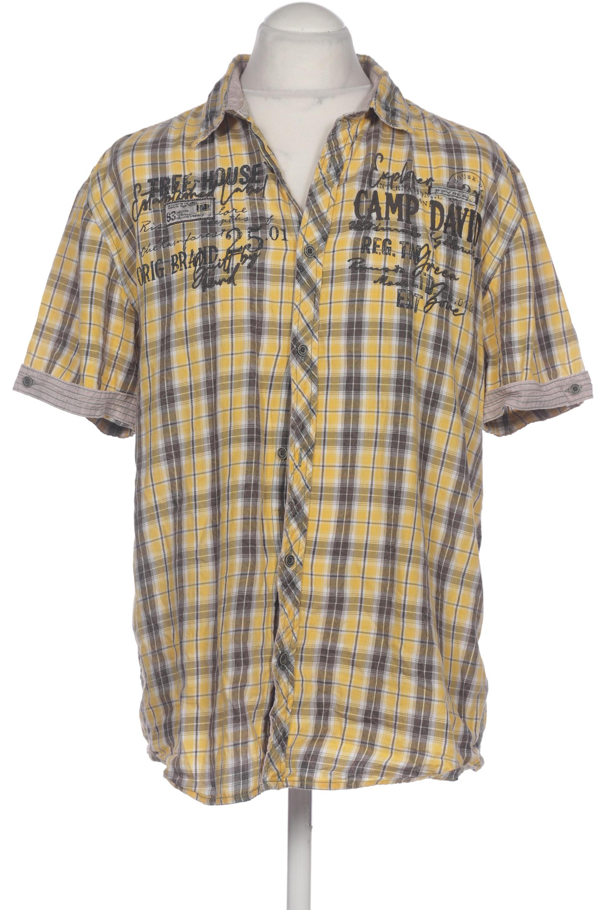 

Camp David Herren Hemd, gelb, Gr. 54