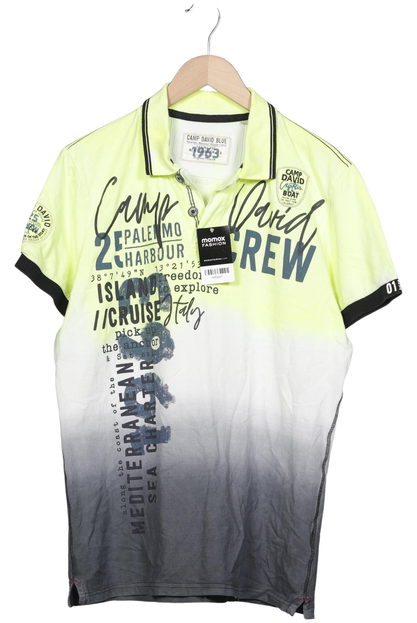 

Camp David Herren Poloshirt, grau, Gr. 52