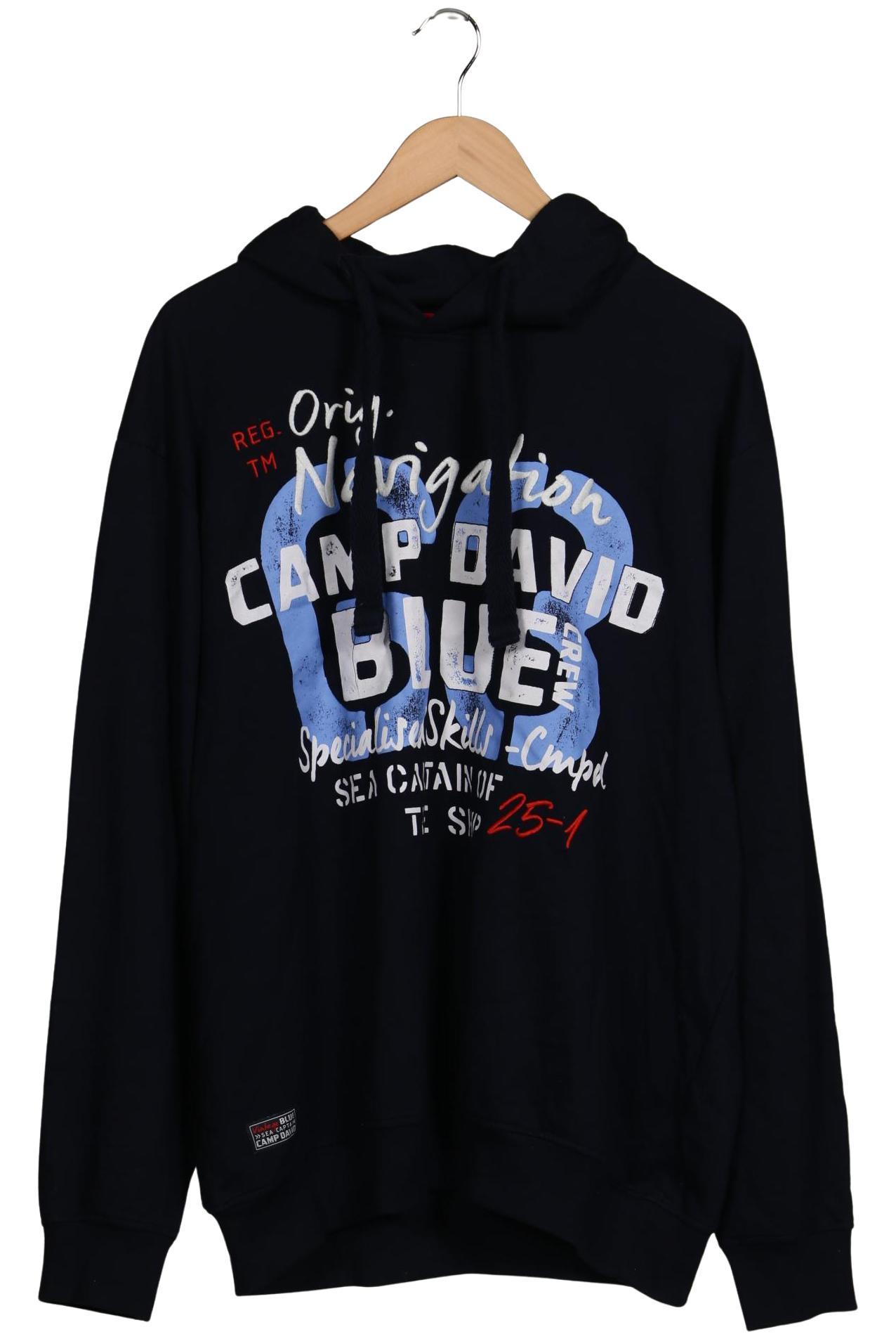 

Camp David Herren Kapuzenpullover, marineblau, Gr. 56