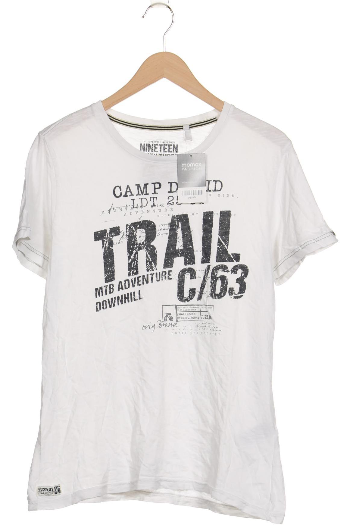 

Camp David Herren T-Shirt, weiß, Gr. 48