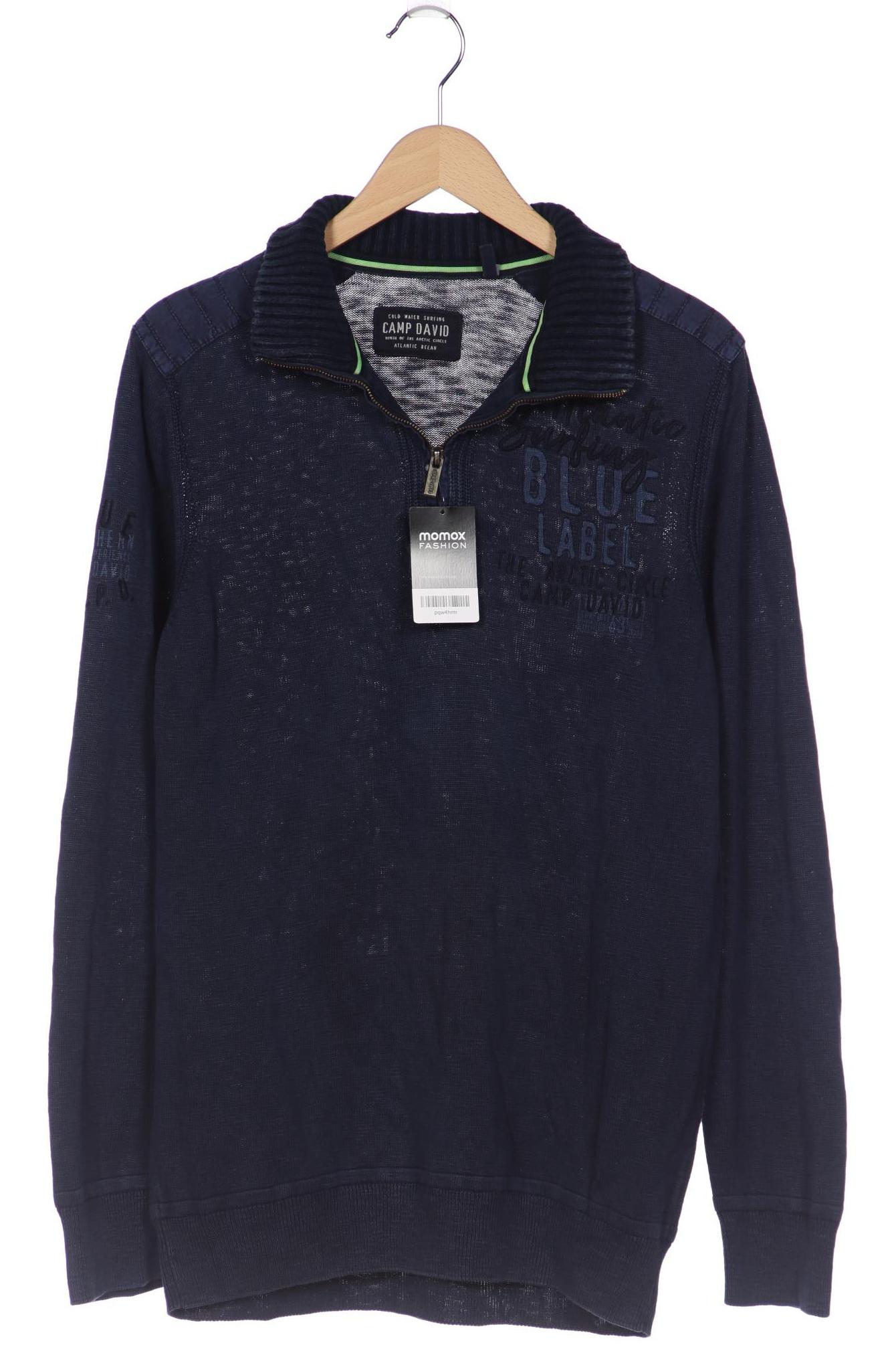 

Camp David Herren Pullover, marineblau