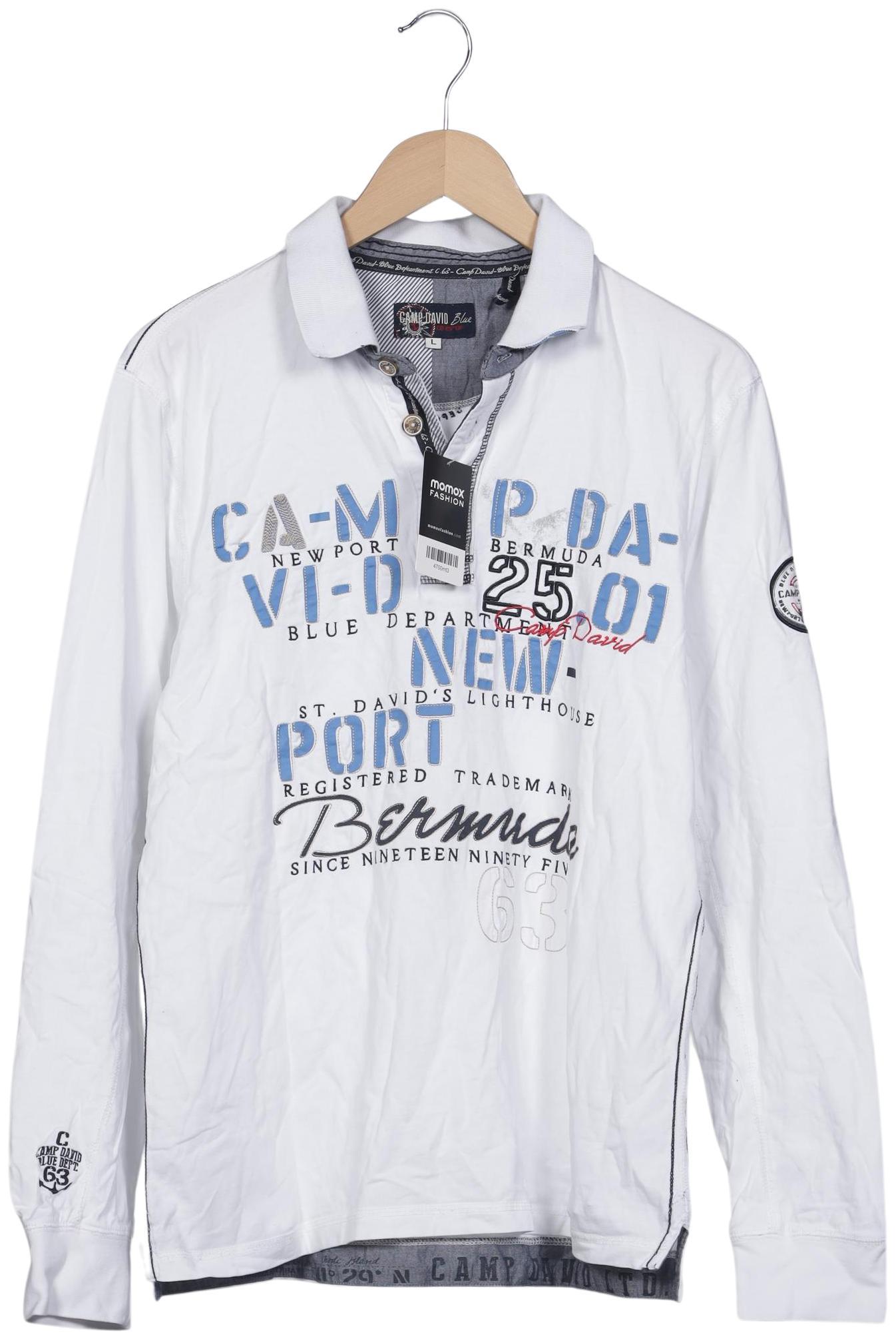 

Camp David Herren Poloshirt, weiß, Gr. 52