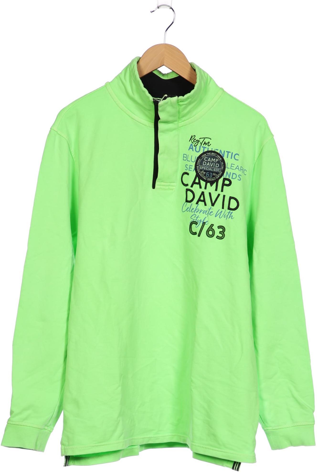 

Camp David Herren Sweatshirt, neon, Gr. 54
