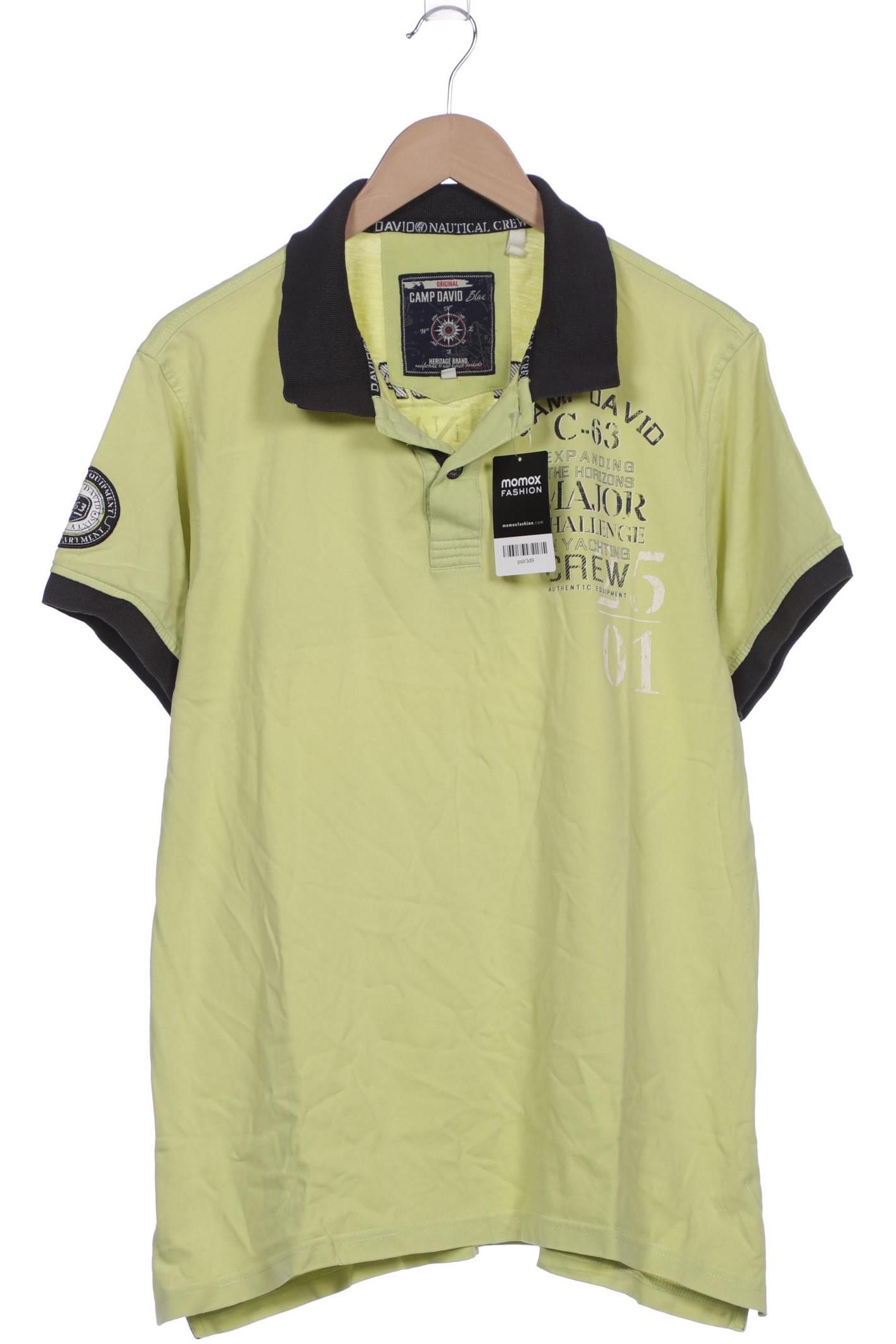 

Camp David Herren Poloshirt, hellgrün, Gr. 54