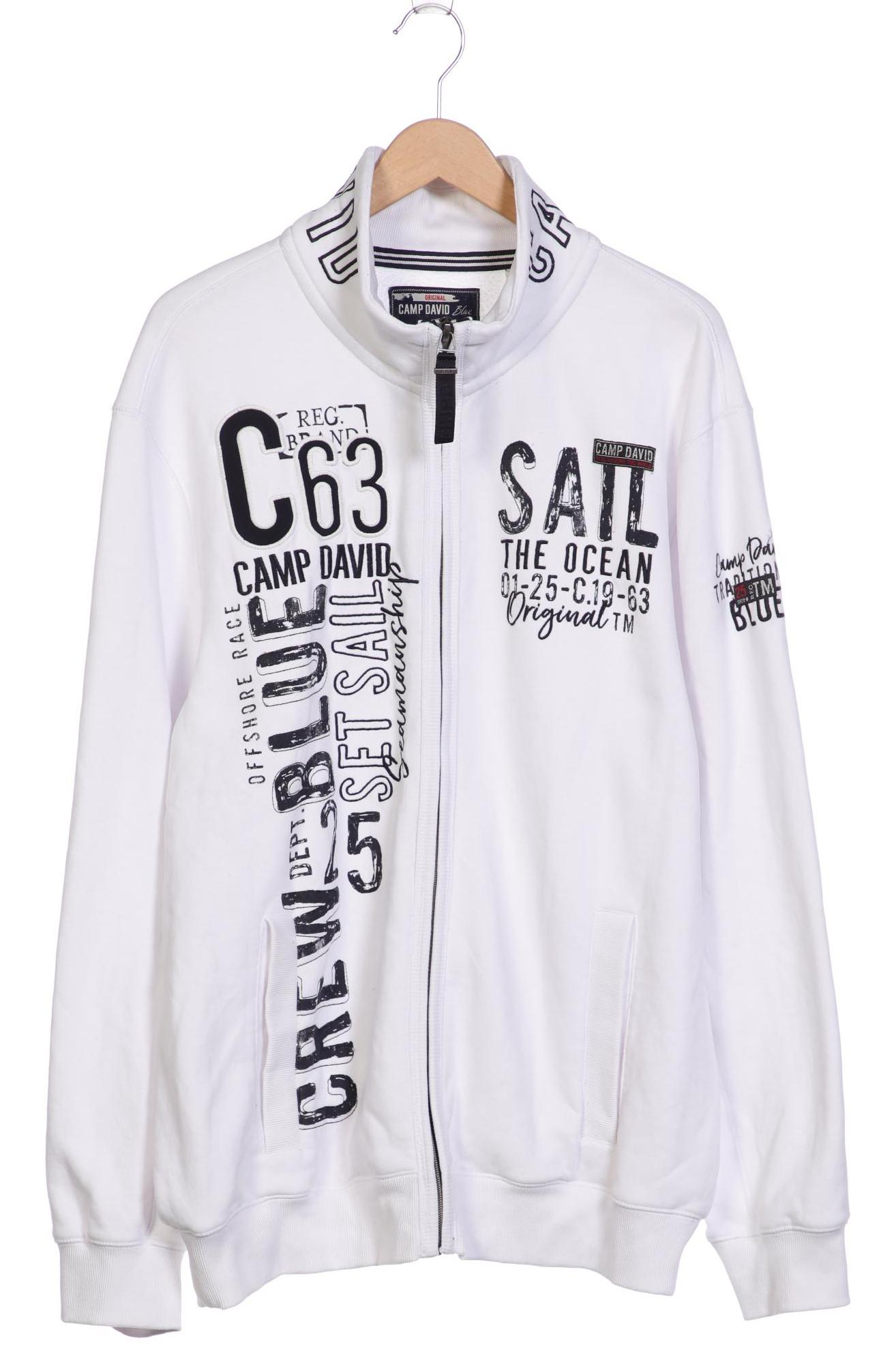 

Camp David Herren Sweatshirt, weiß