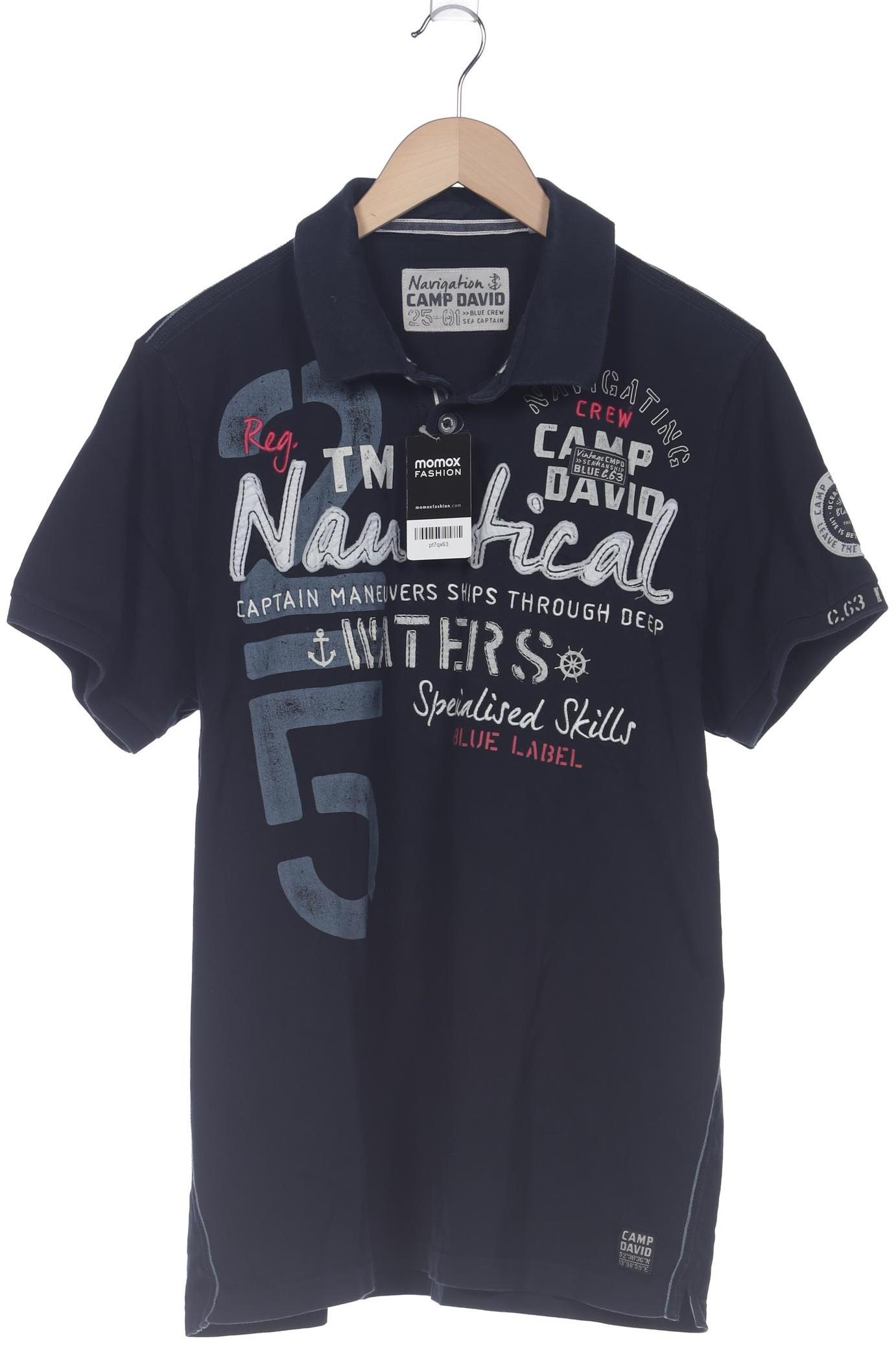 

Camp David Herren Poloshirt, marineblau, Gr. 54