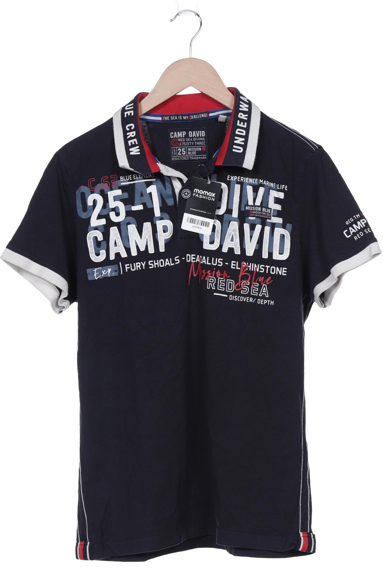 

Camp David Herren Poloshirt, schwarz, Gr. 52