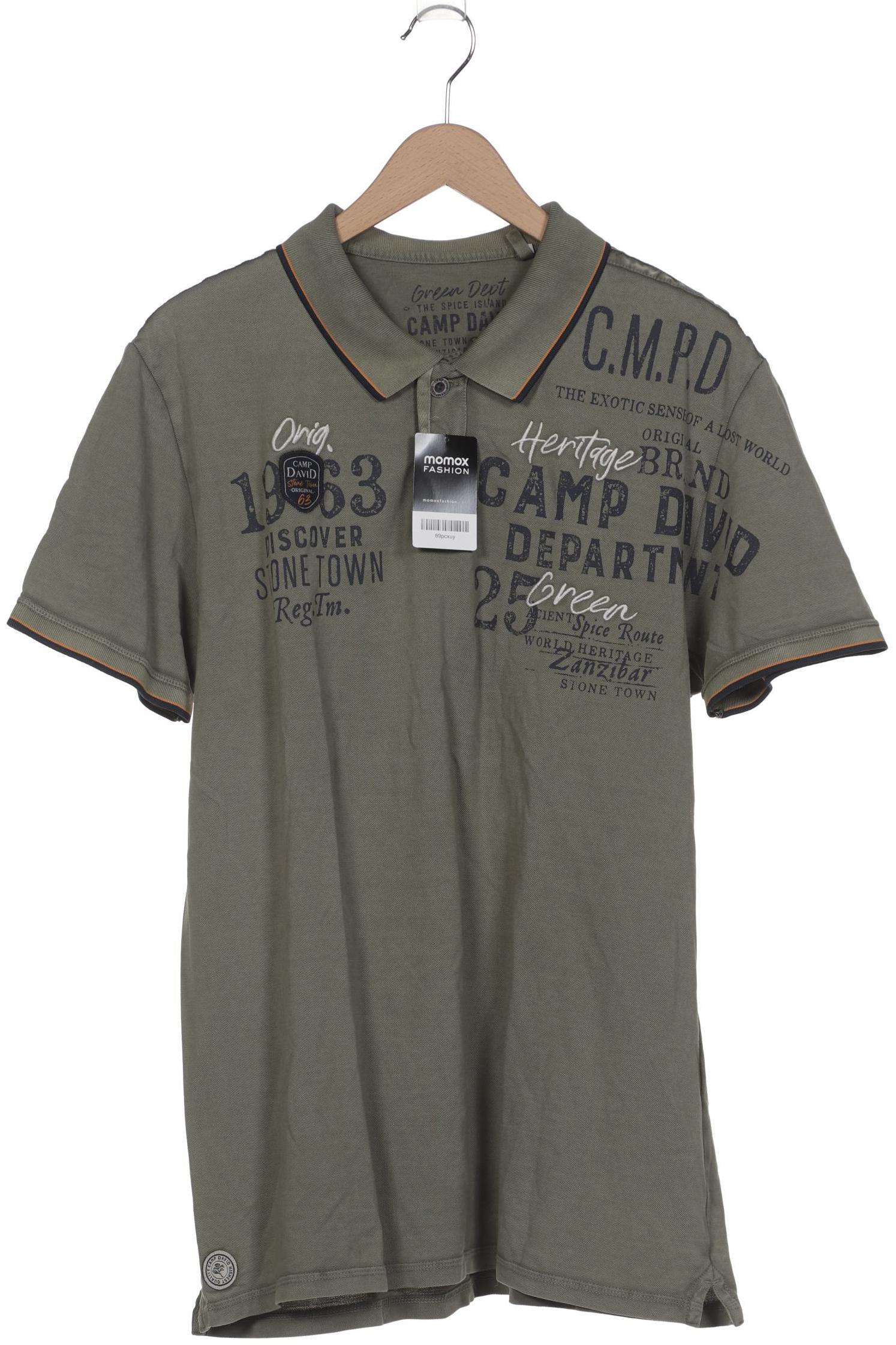 

Camp David Herren Poloshirt, grün, Gr. 56