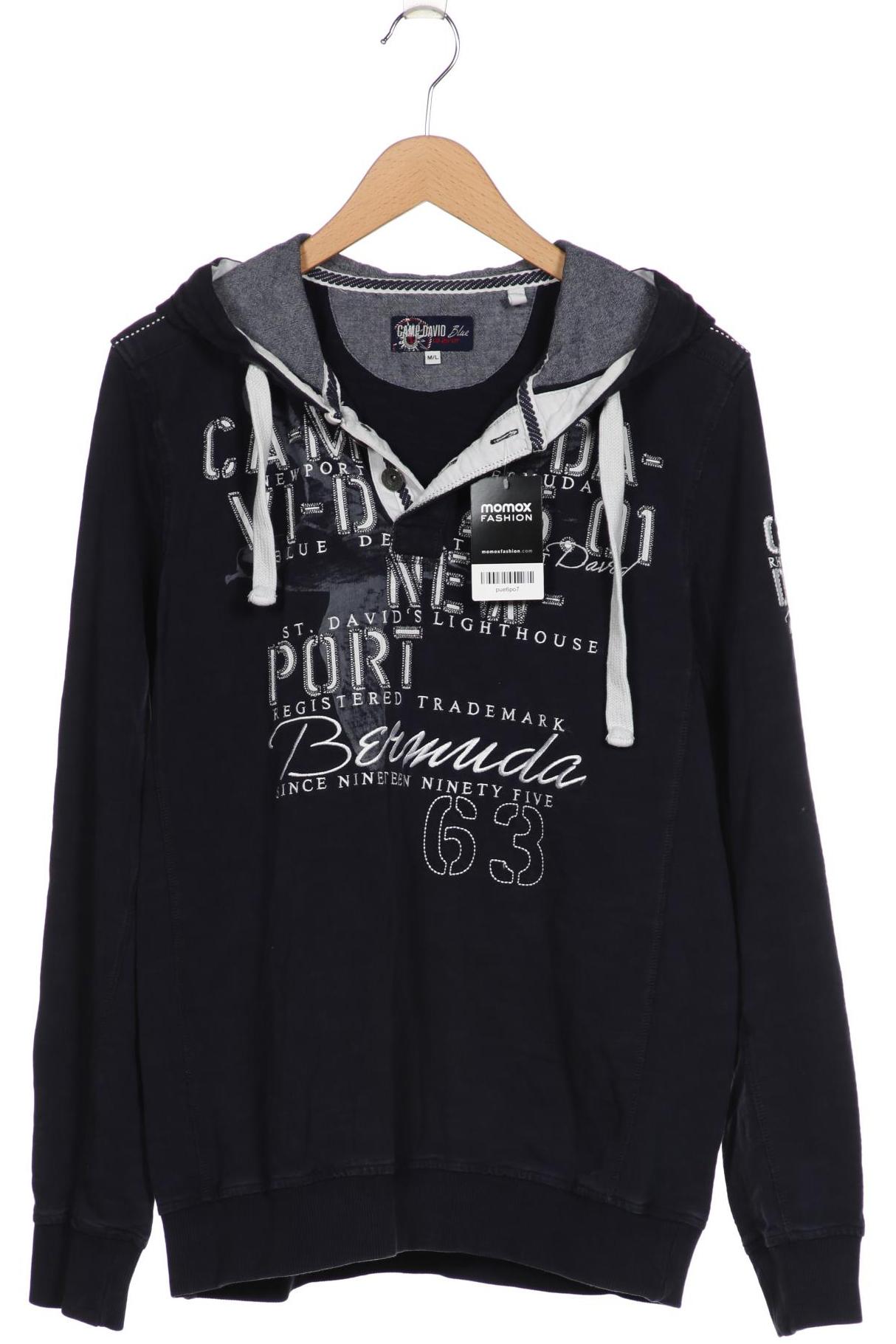 

Camp David Herren Kapuzenpullover, marineblau