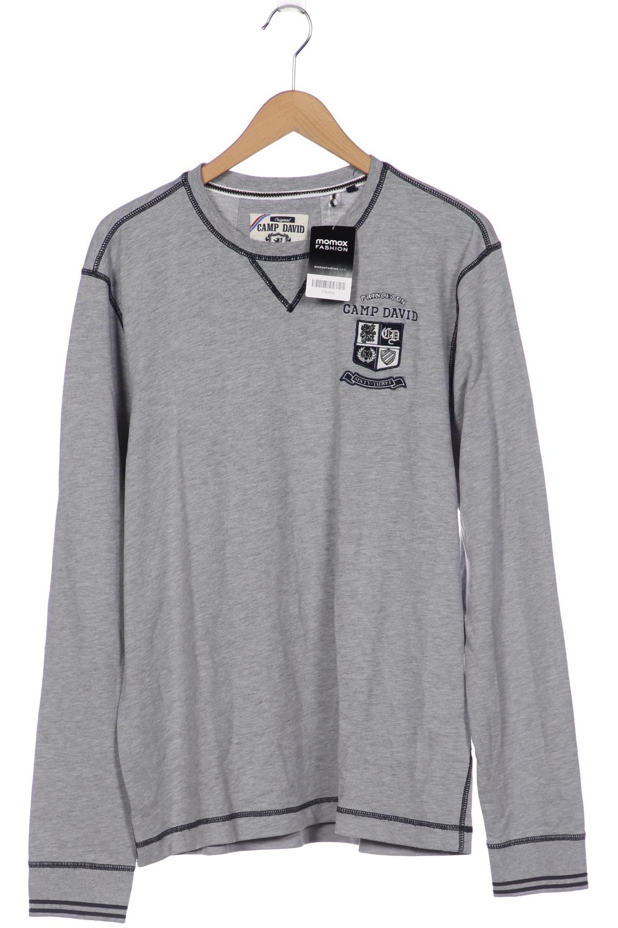 

Camp David Herren Sweatshirt, grau, Gr. 54