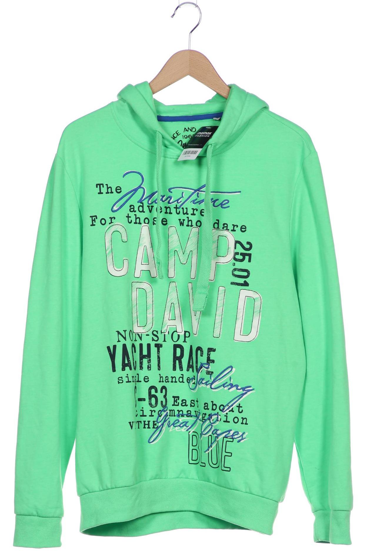 

Camp David Herren Kapuzenpullover, grün, Gr. 54
