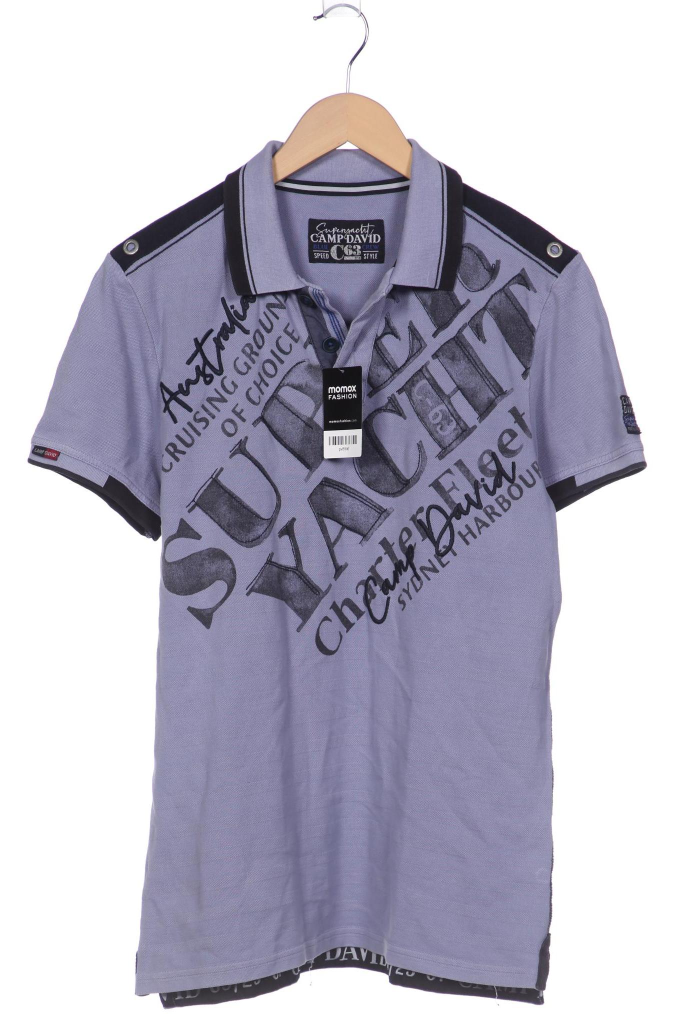 

Camp David Herren Poloshirt, marineblau