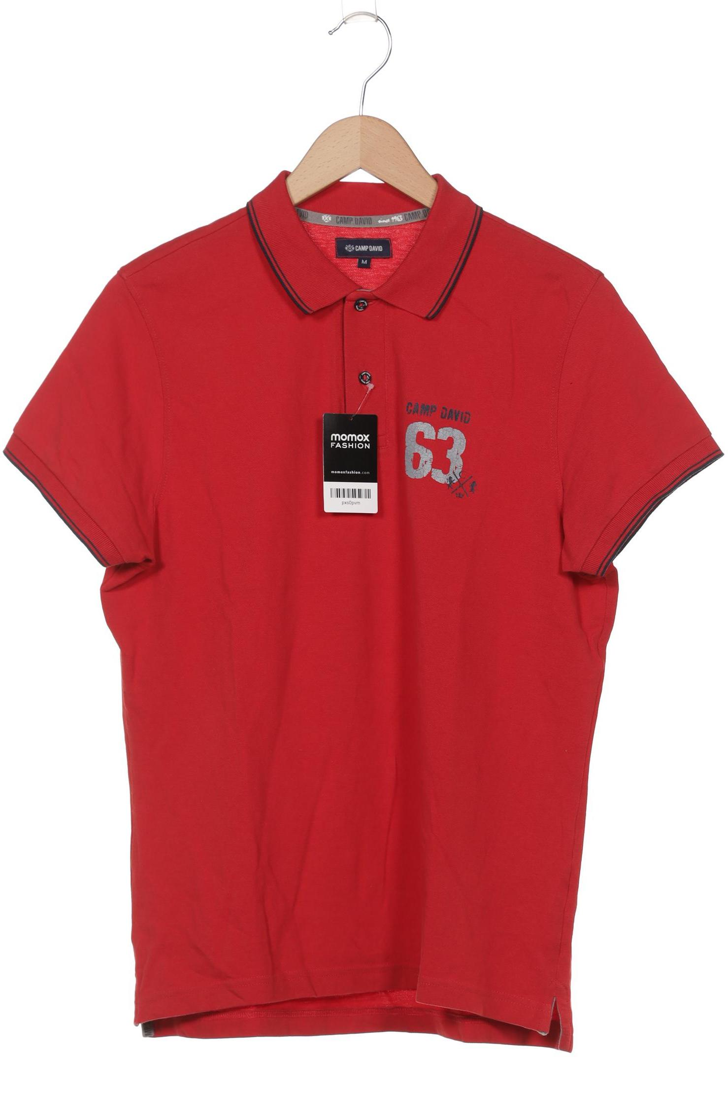 

Camp David Herren Poloshirt, rot, Gr. 48