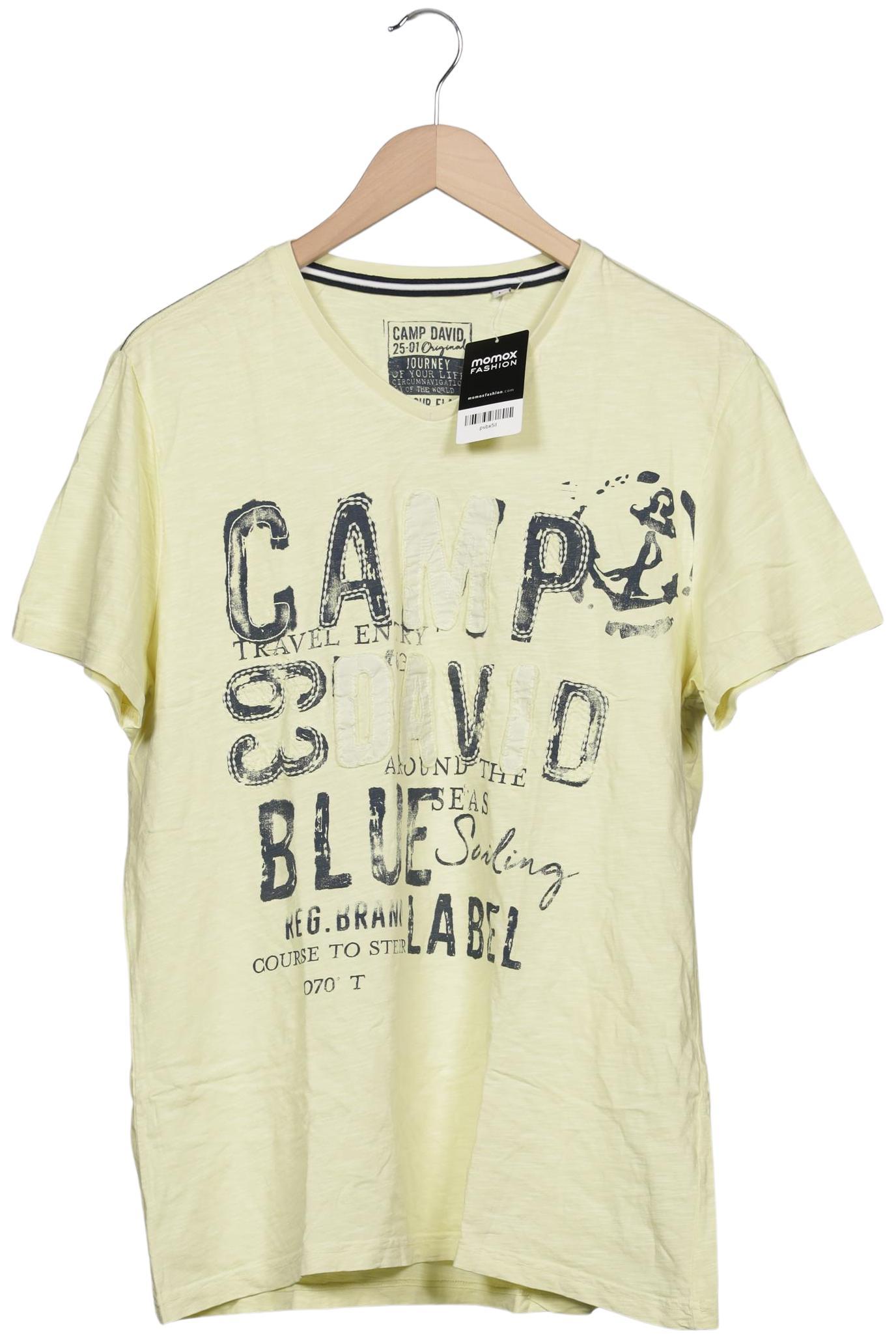 

Camp David Herren T-Shirt, gelb, Gr. 52