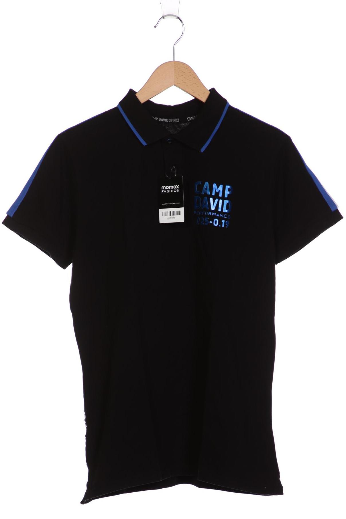 

Camp David Herren Poloshirt, schwarz, Gr. 48