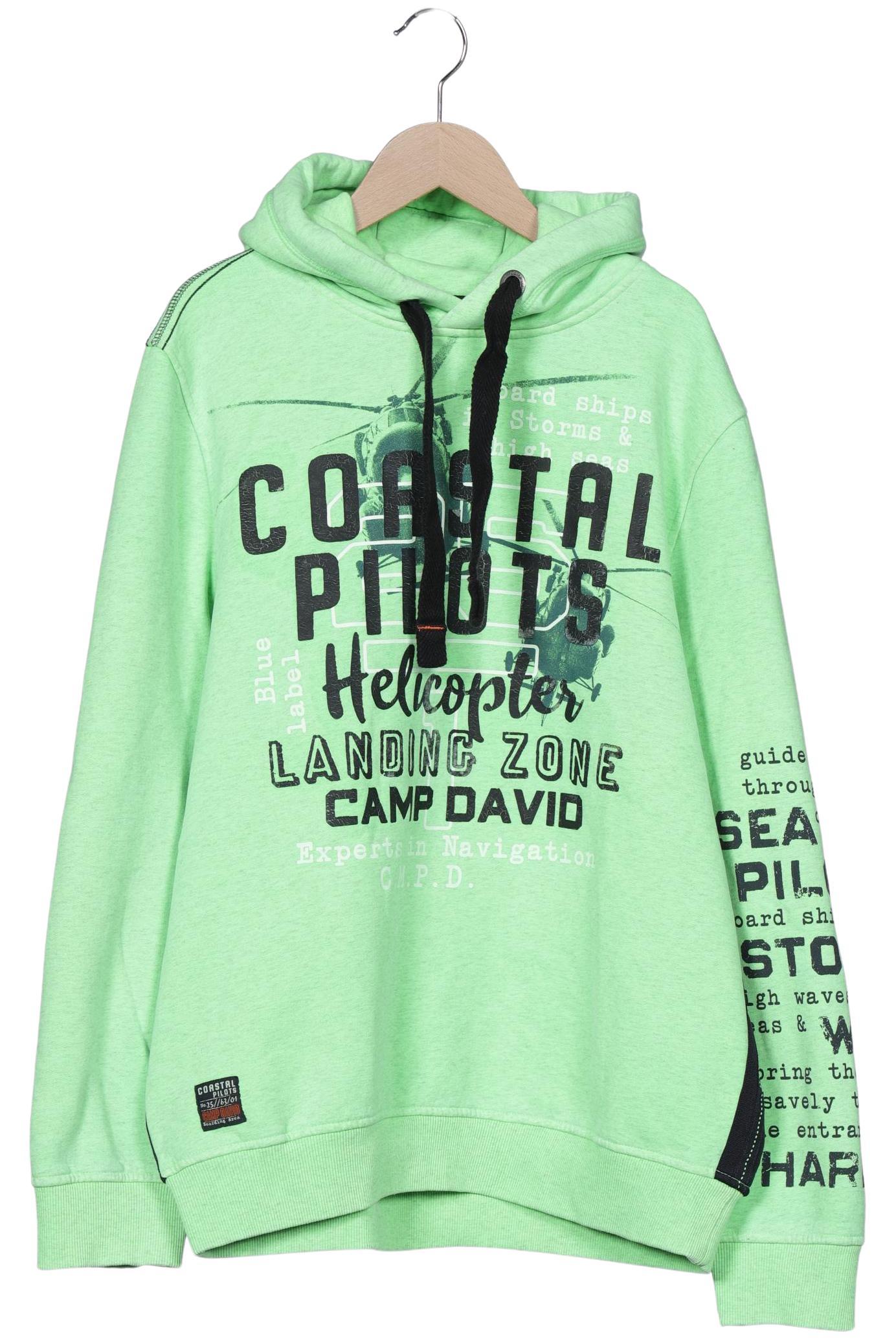 Thumbnail - Camp David Herren Kapuzenpullover, hellgrün, Gr. 54