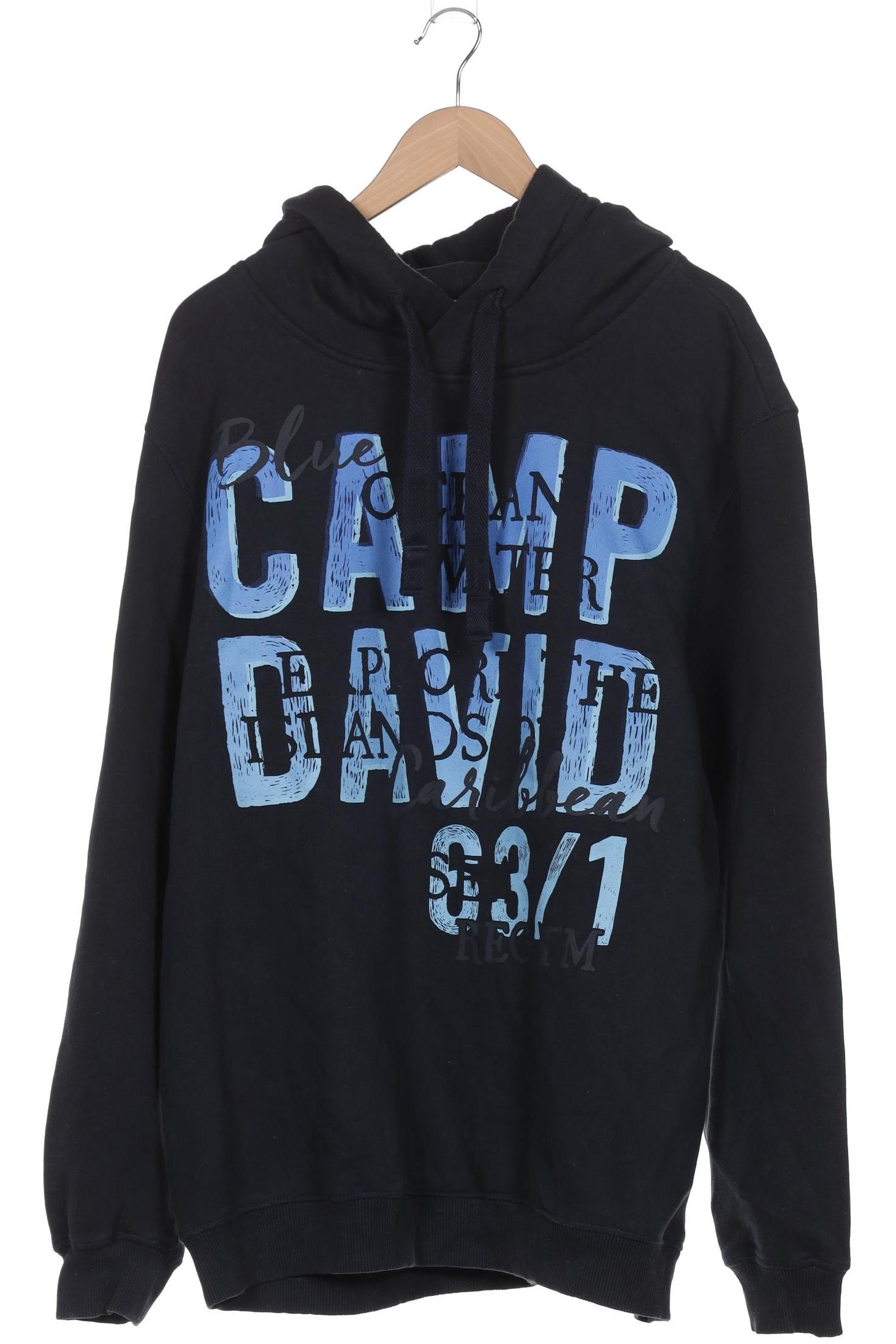 

Camp David Herren Kapuzenpullover, marineblau, Gr. 58