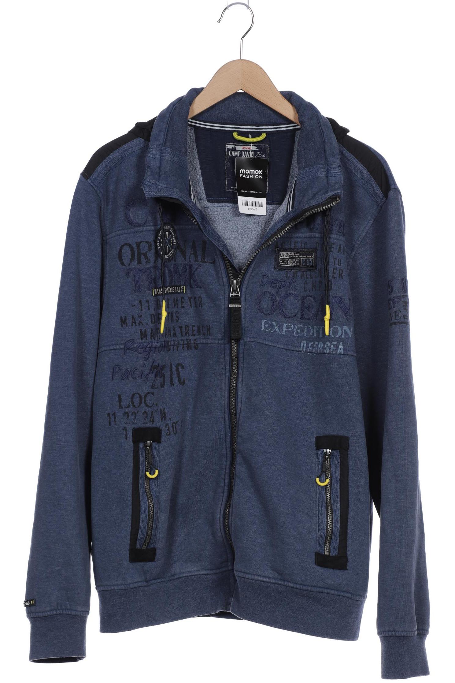

Camp David Herren Sweatshirt, marineblau