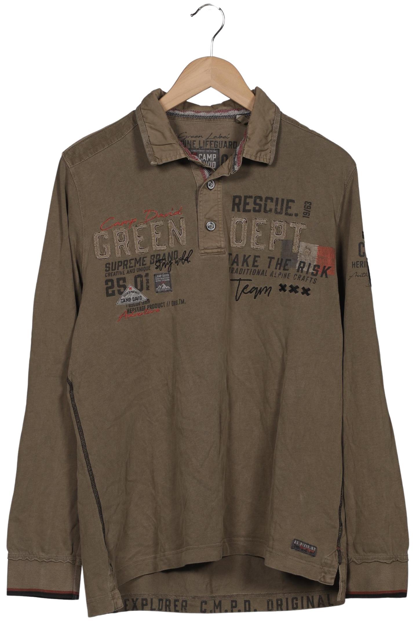 

Camp David Herren Poloshirt, grün, Gr. 52