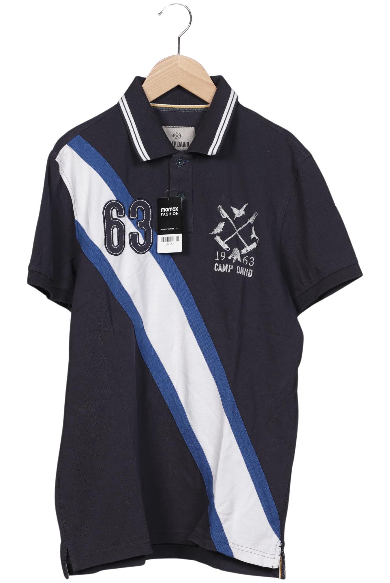 

Camp David Herren Poloshirt, marineblau, Gr. 48