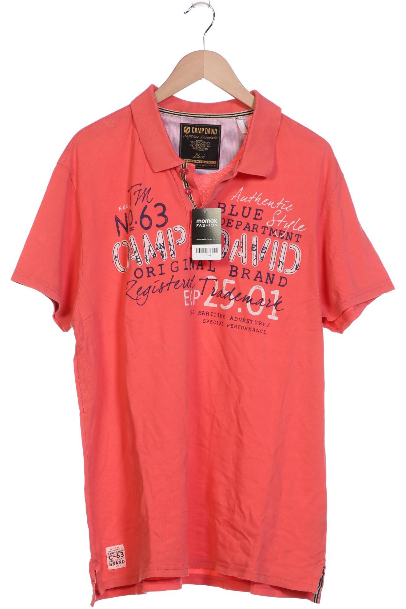 

Camp David Herren Poloshirt, rot, Gr. 56