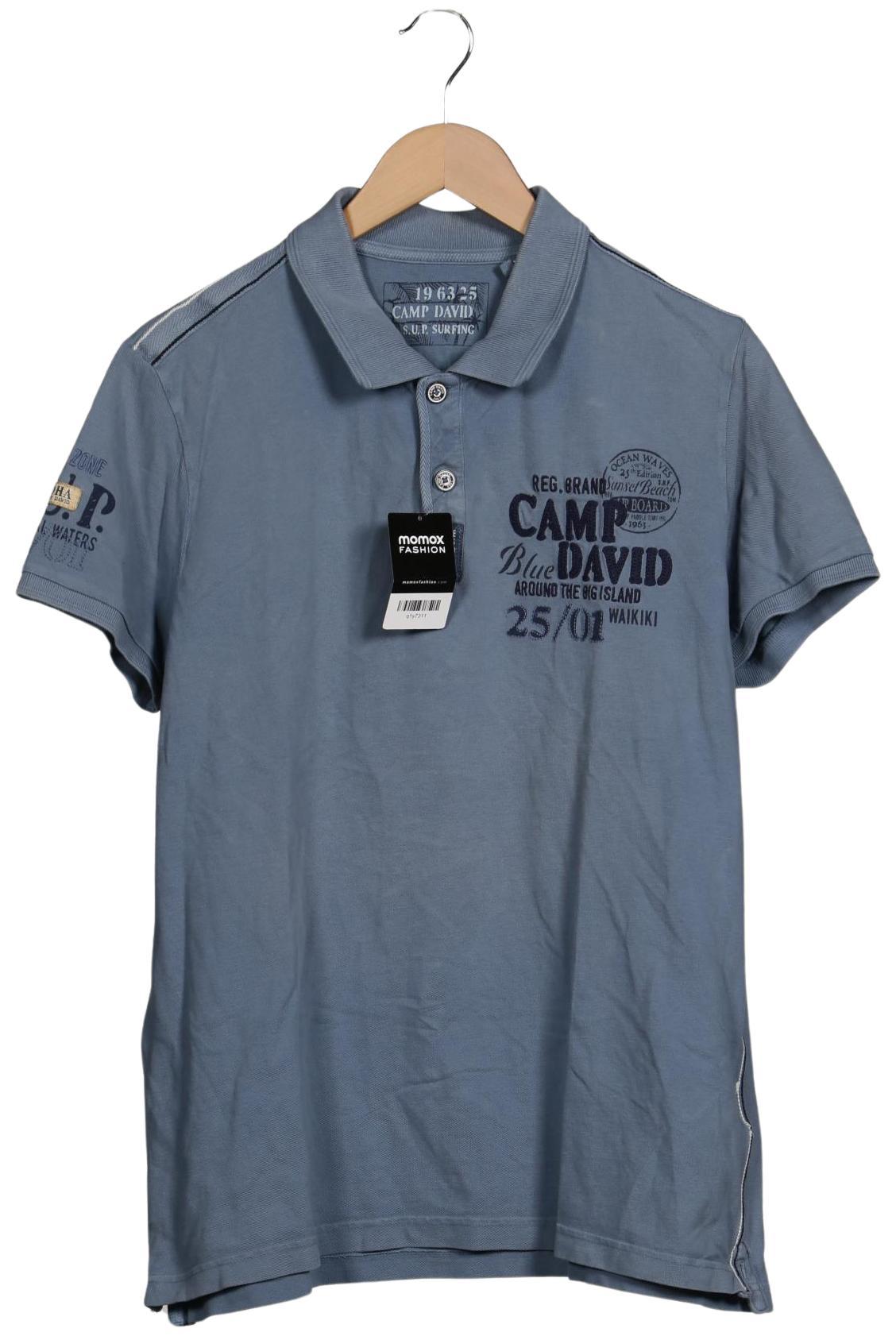 

Camp David Herren Poloshirt, blau, Gr. 54