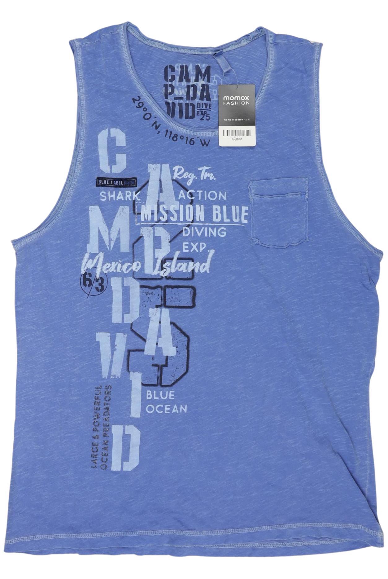 

Camp David Herren T-Shirt, blau, Gr. 52