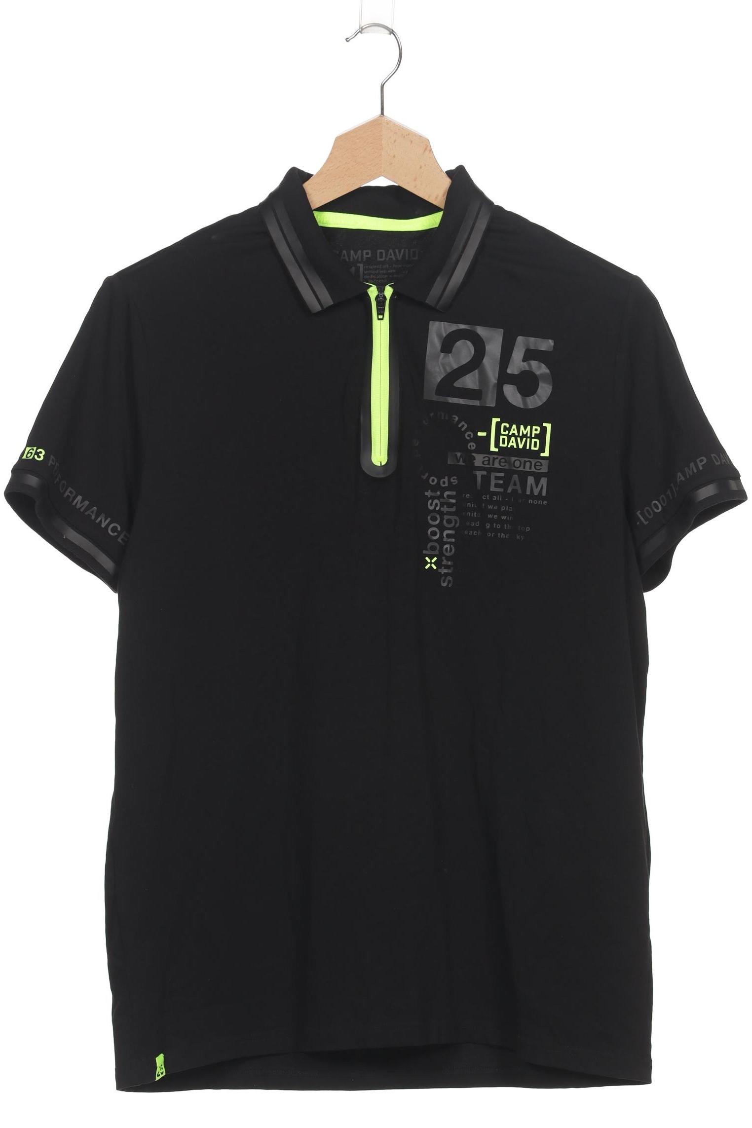 

Camp David Herren Poloshirt, schwarz, Gr. 58