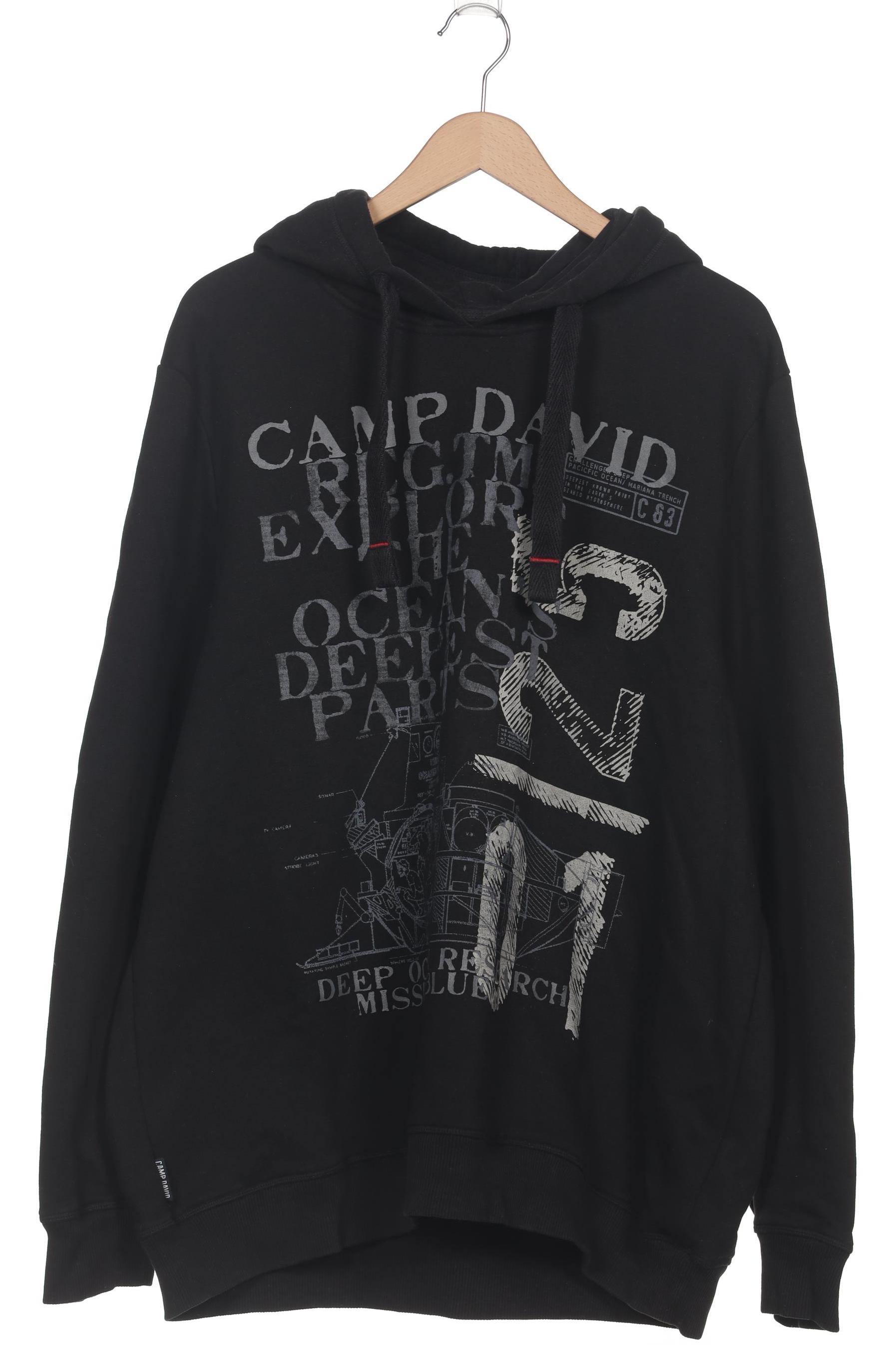 

Camp David Herren Kapuzenpullover, schwarz, Gr. 58
