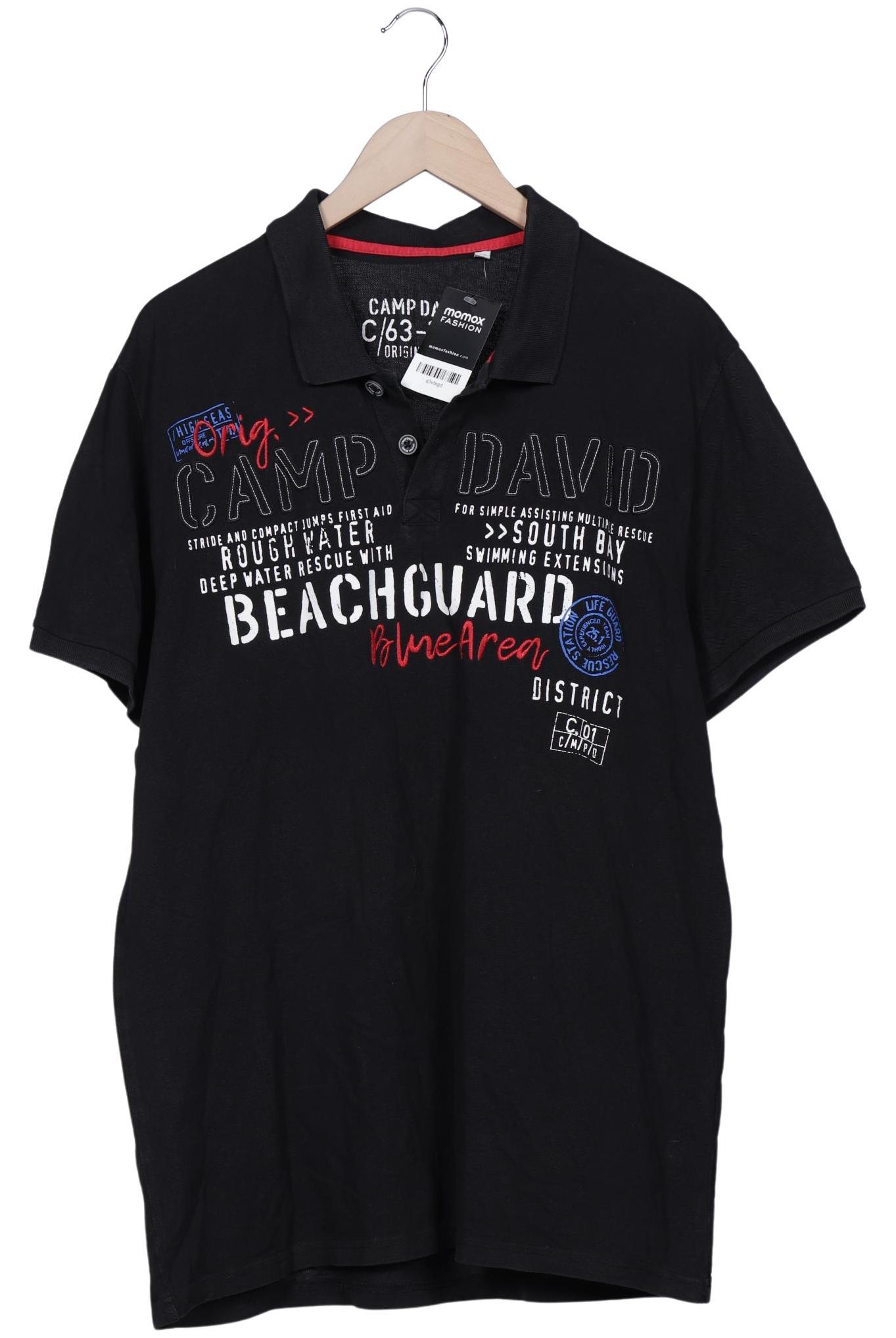 

Camp David Herren Poloshirt, schwarz, Gr. 56