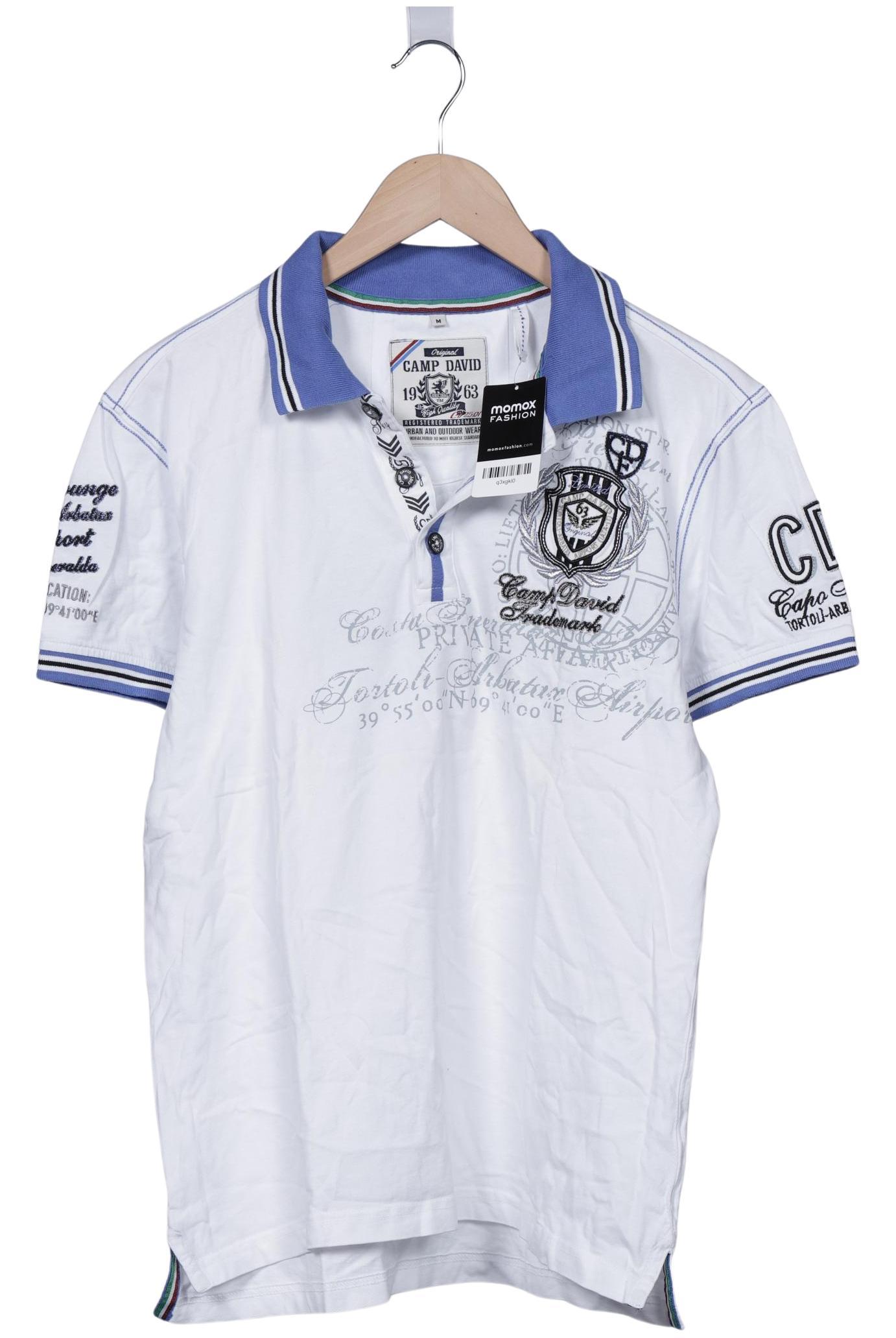 

Camp David Herren Poloshirt, weiß, Gr. 48