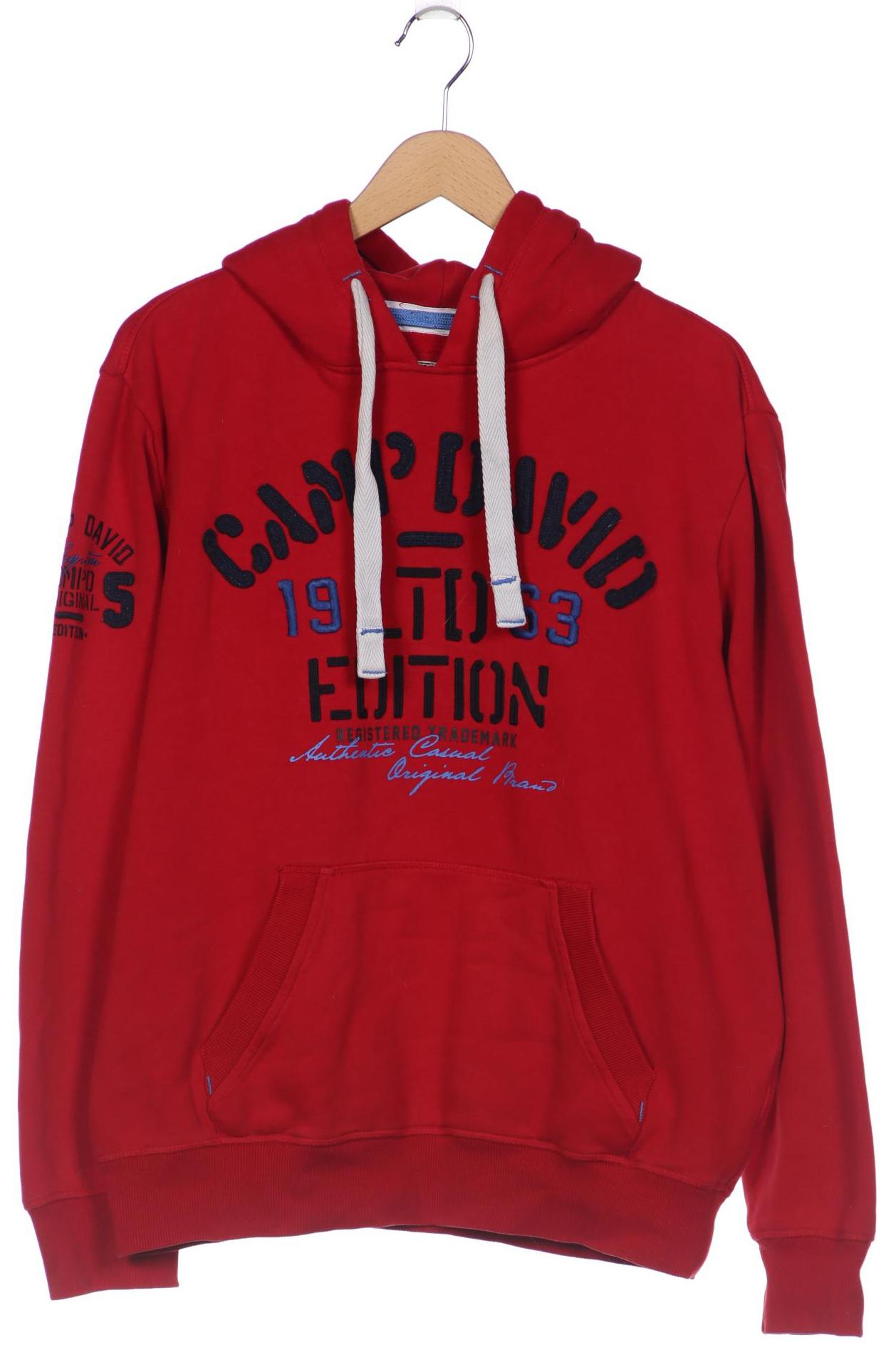 

Camp David Herren Kapuzenpullover, rot