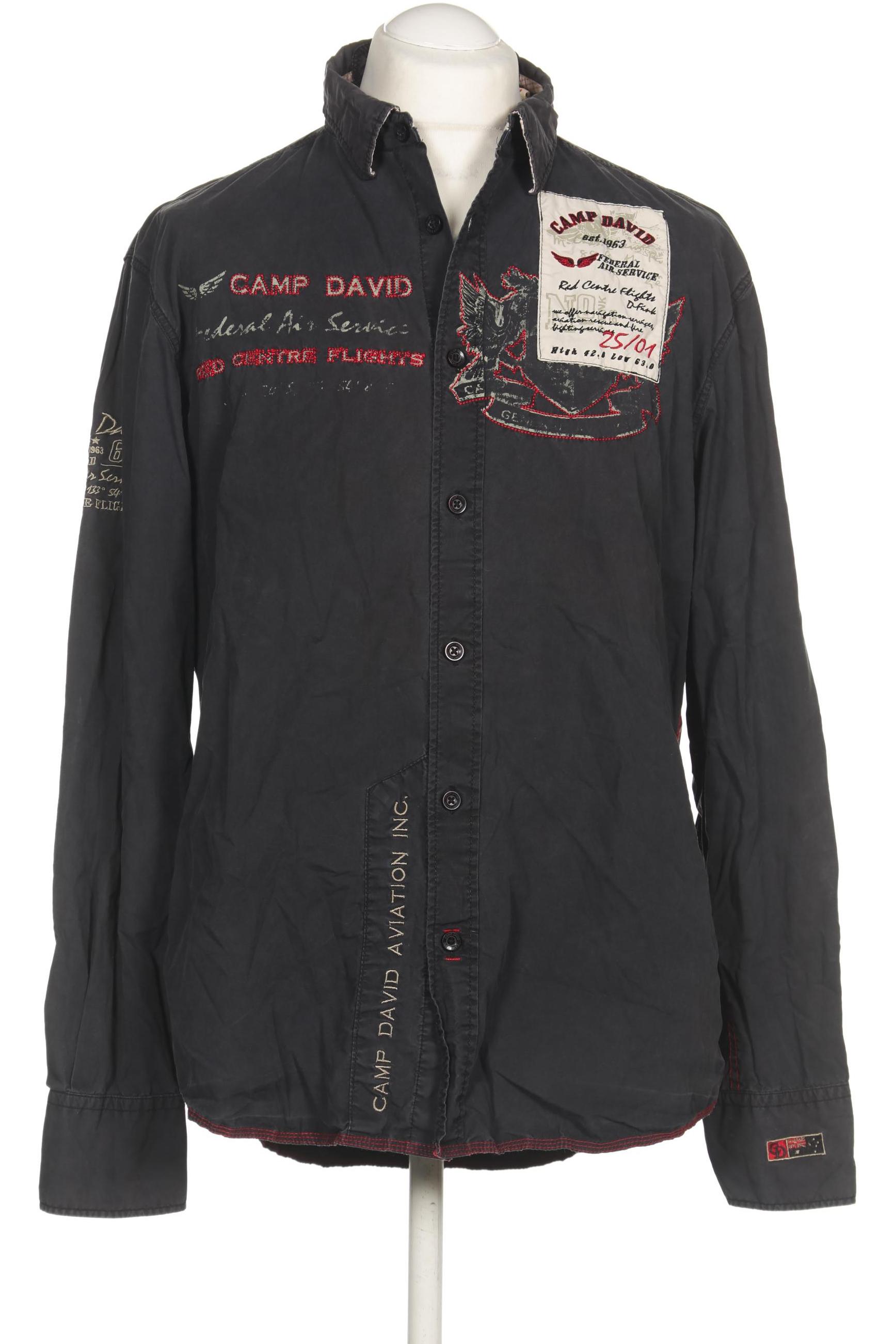 

Camp David Herren Hemd, grau, Gr. 54