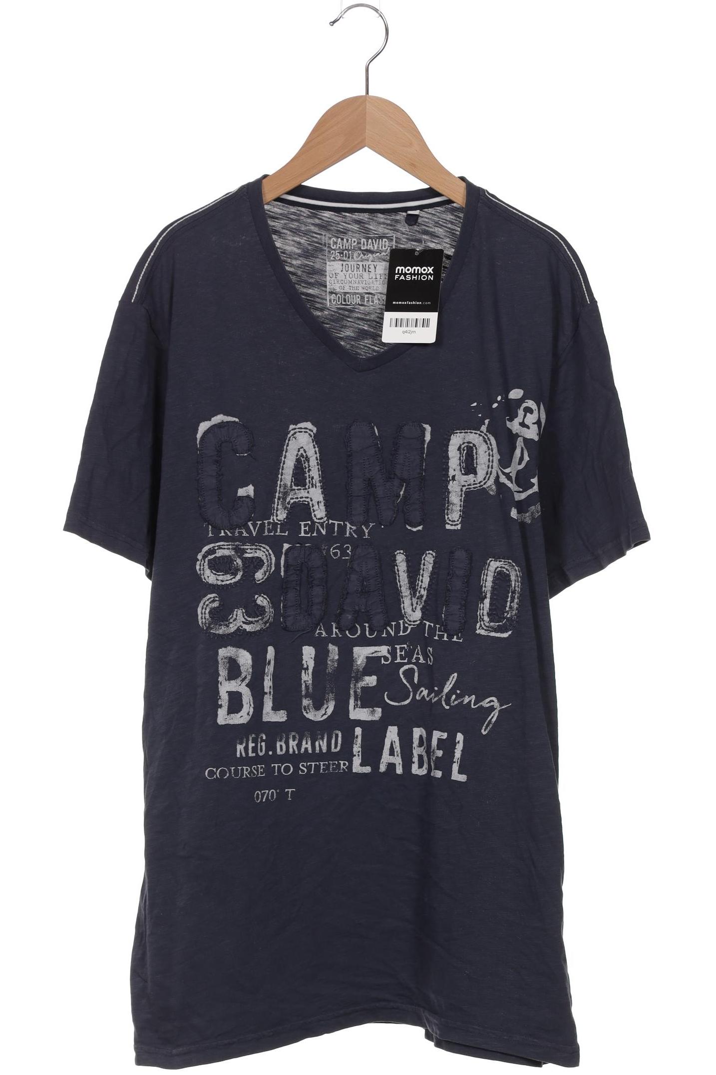 

Camp David Herren T-Shirt, marineblau, Gr. 54