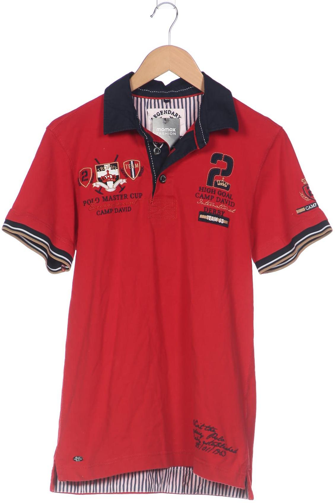 

Camp David Herren Poloshirt, rot, Gr. 46
