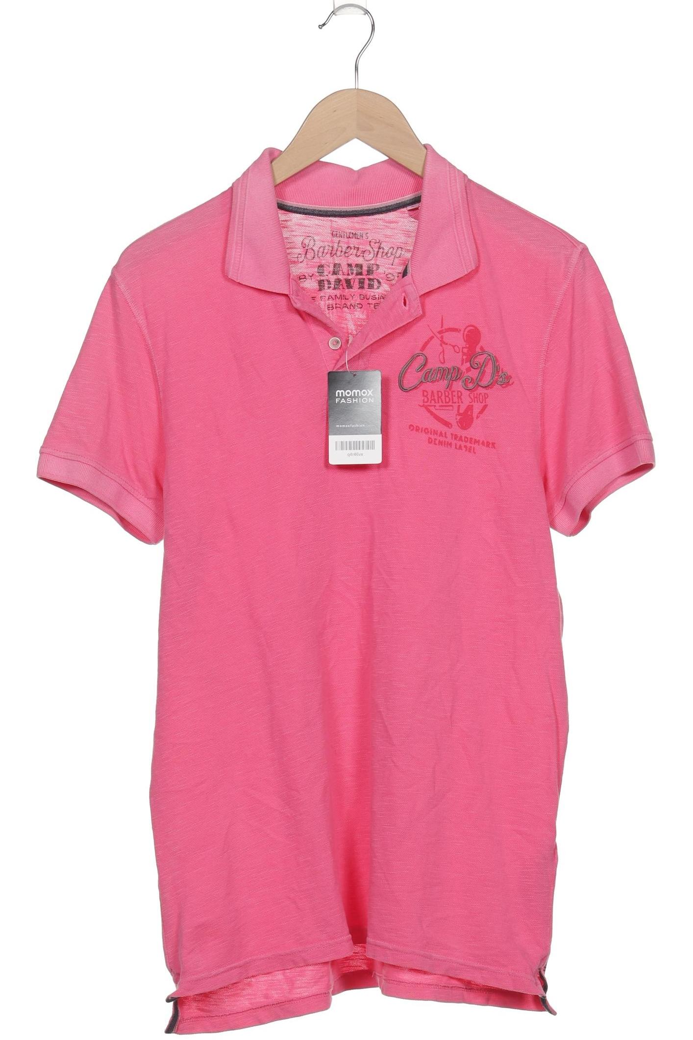 

Camp David Herren Poloshirt, pink, Gr. 46