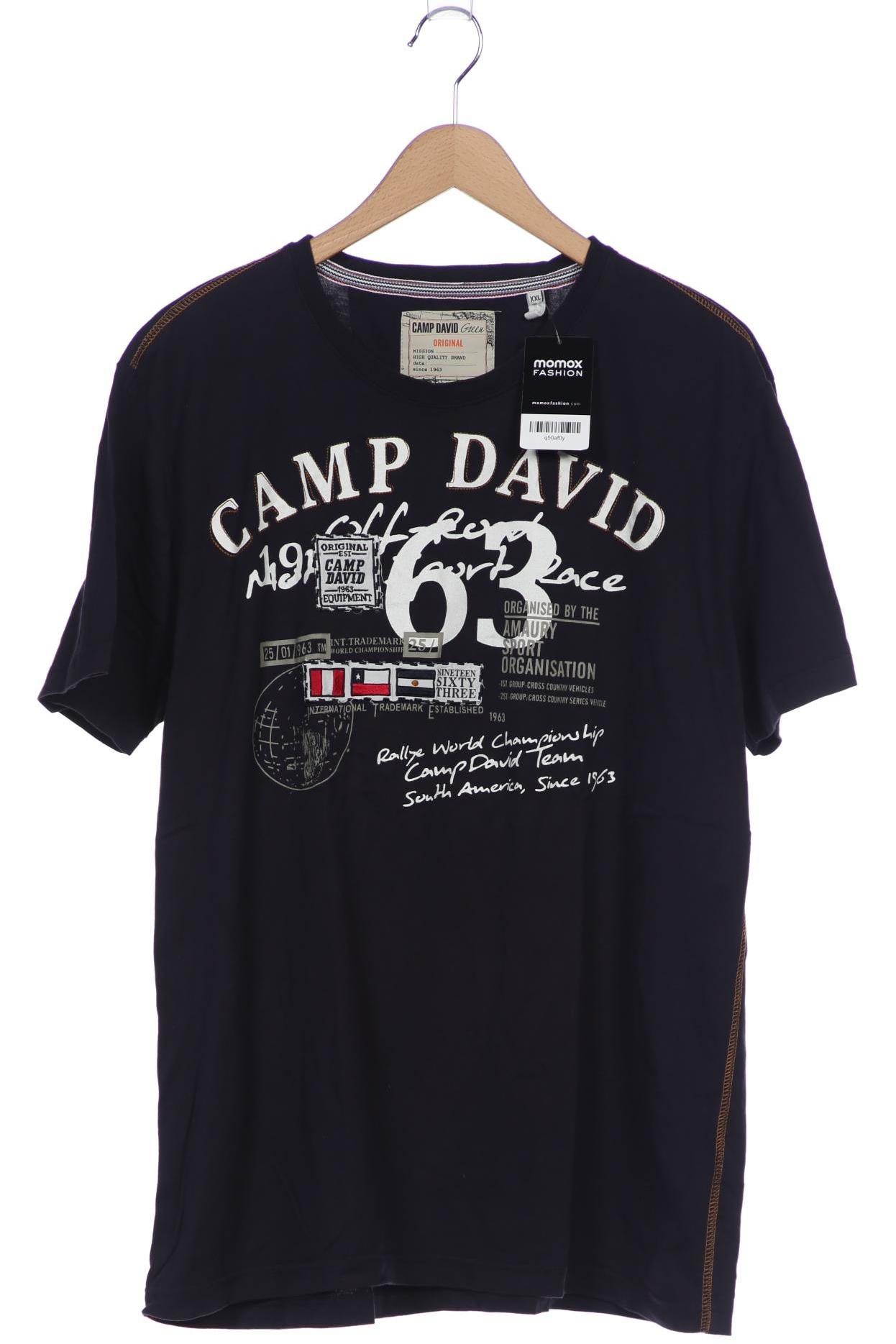 

Camp David Herren T-Shirt, marineblau, Gr. 56