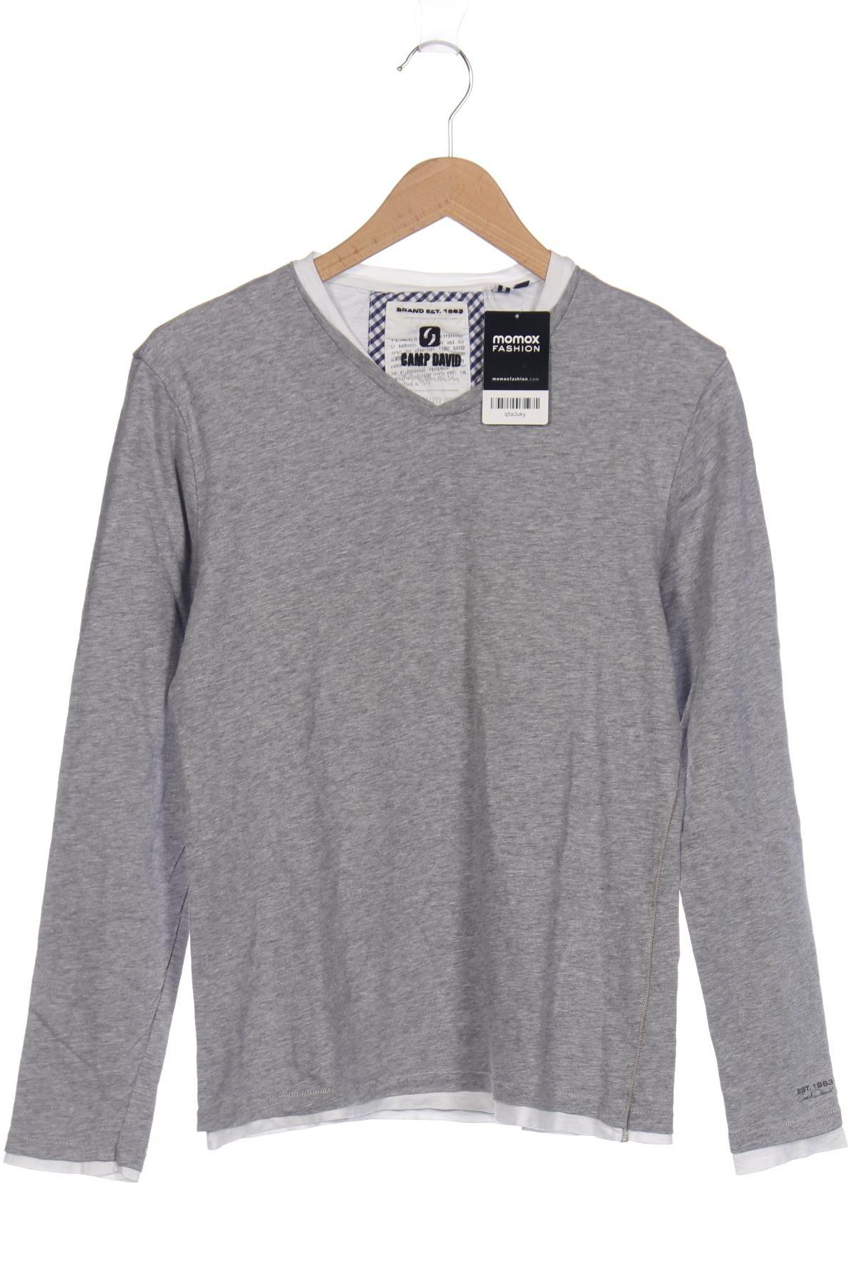 

Camp David Herren Sweatshirt, grau