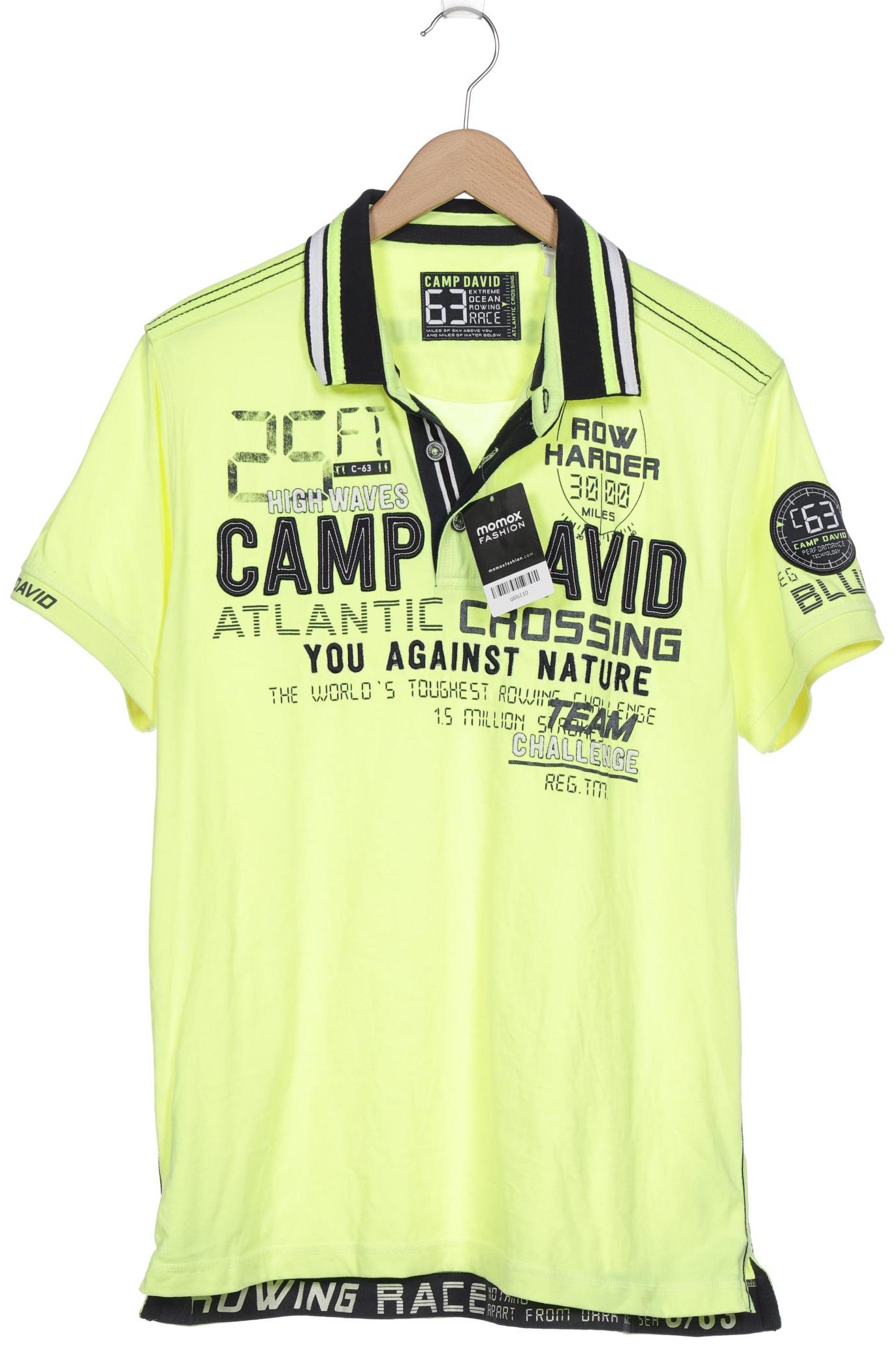

Camp David Herren Poloshirt, hellgrün, Gr. 54