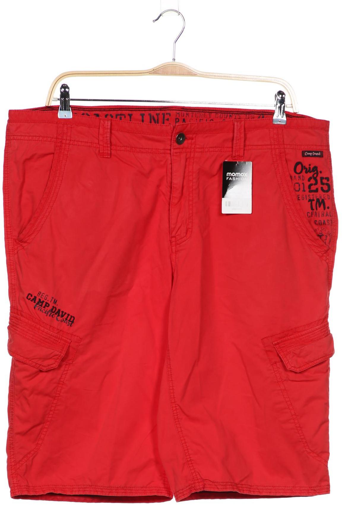 

Camp David Herren Shorts, rot